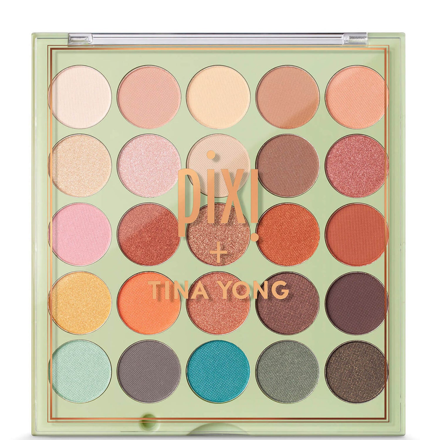 PIXI Tina Yong Tones and Textures Palette di ombretti 22g