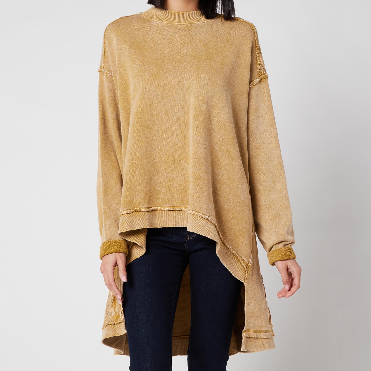 Free People Women's Iggy Pullover Sweatshirt - Untold Gold