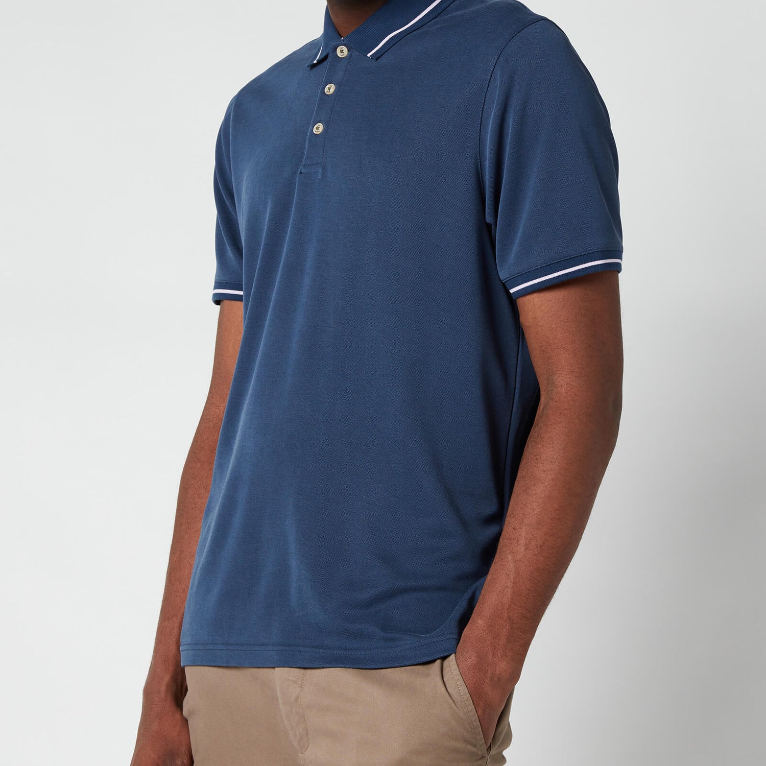 Ted Baker Men's Gelpen Polo Shirt - Mid Blue