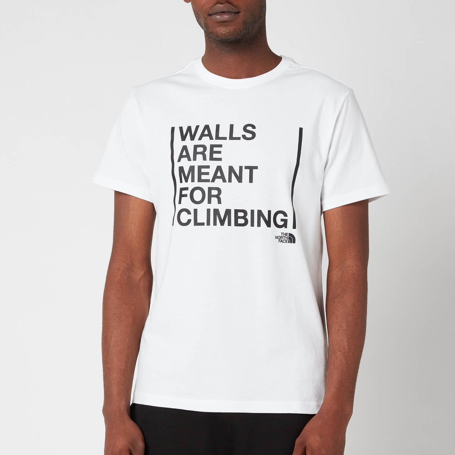 The North Face Men's "Walls Are Meant For Climbing" Short Sleeve T-Shirt - TNF White