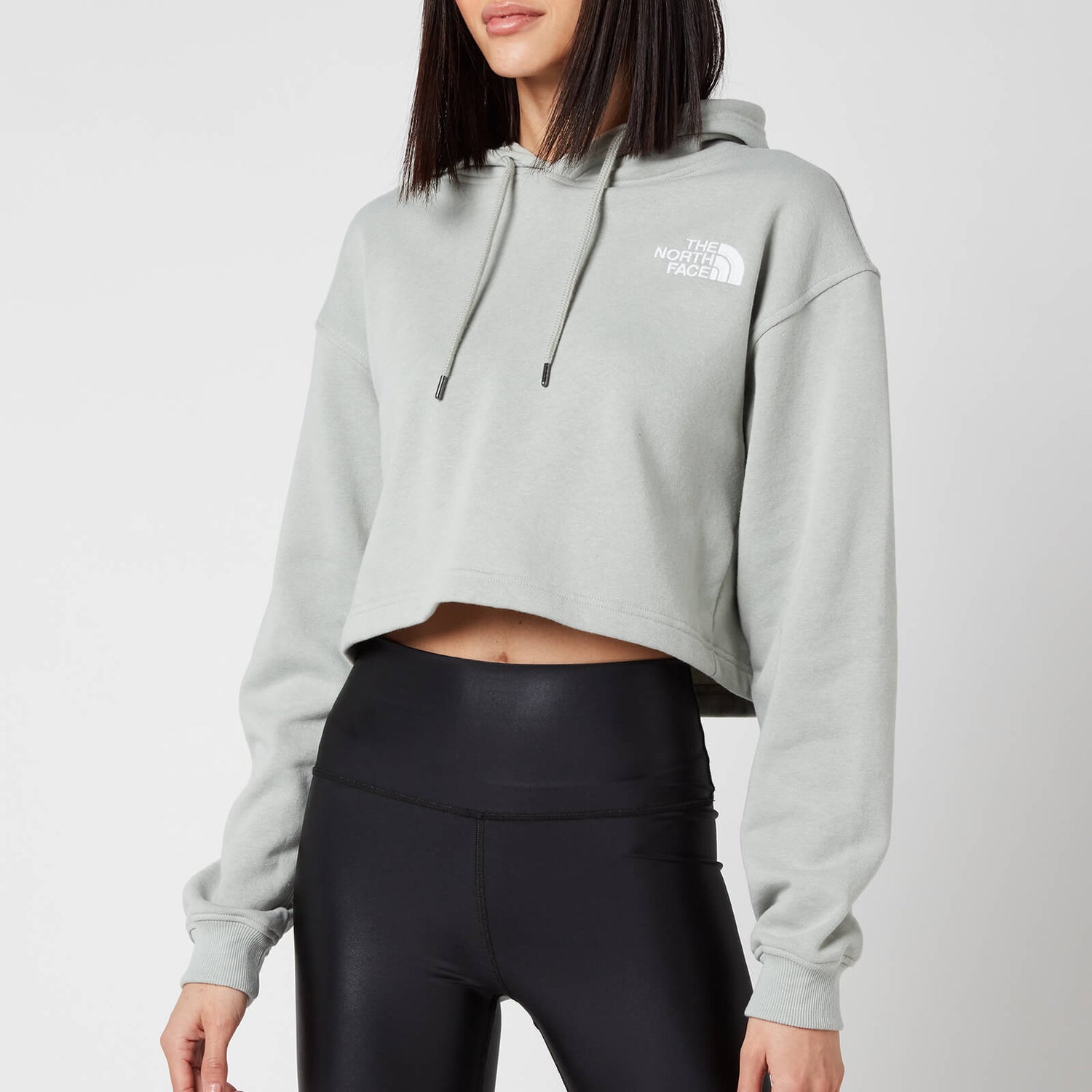 The North Face Women's Trend Cropped Drop Hoodie - Wrought Iron