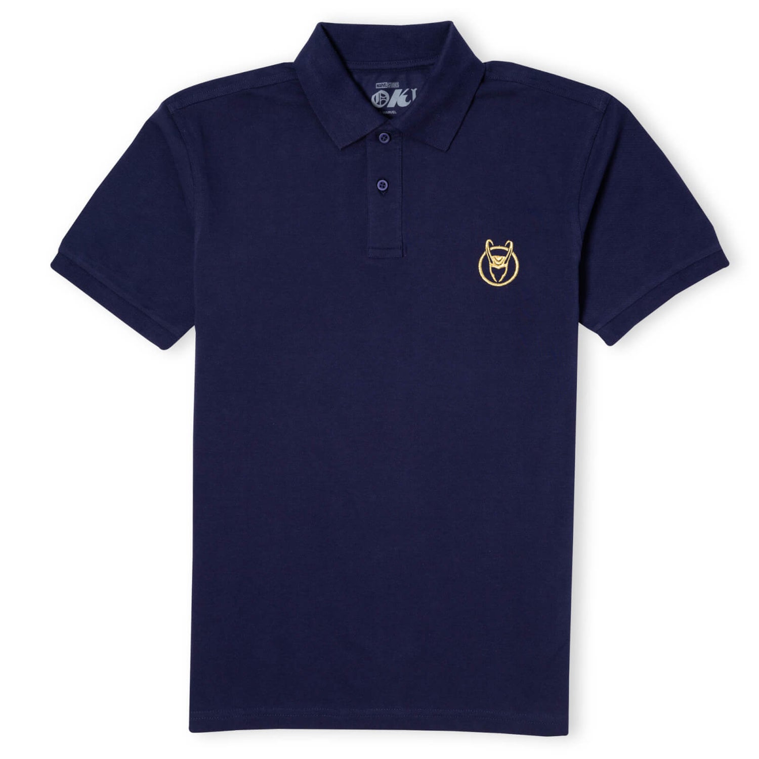 Marvel Loki Logo Unisex Polo - Navy