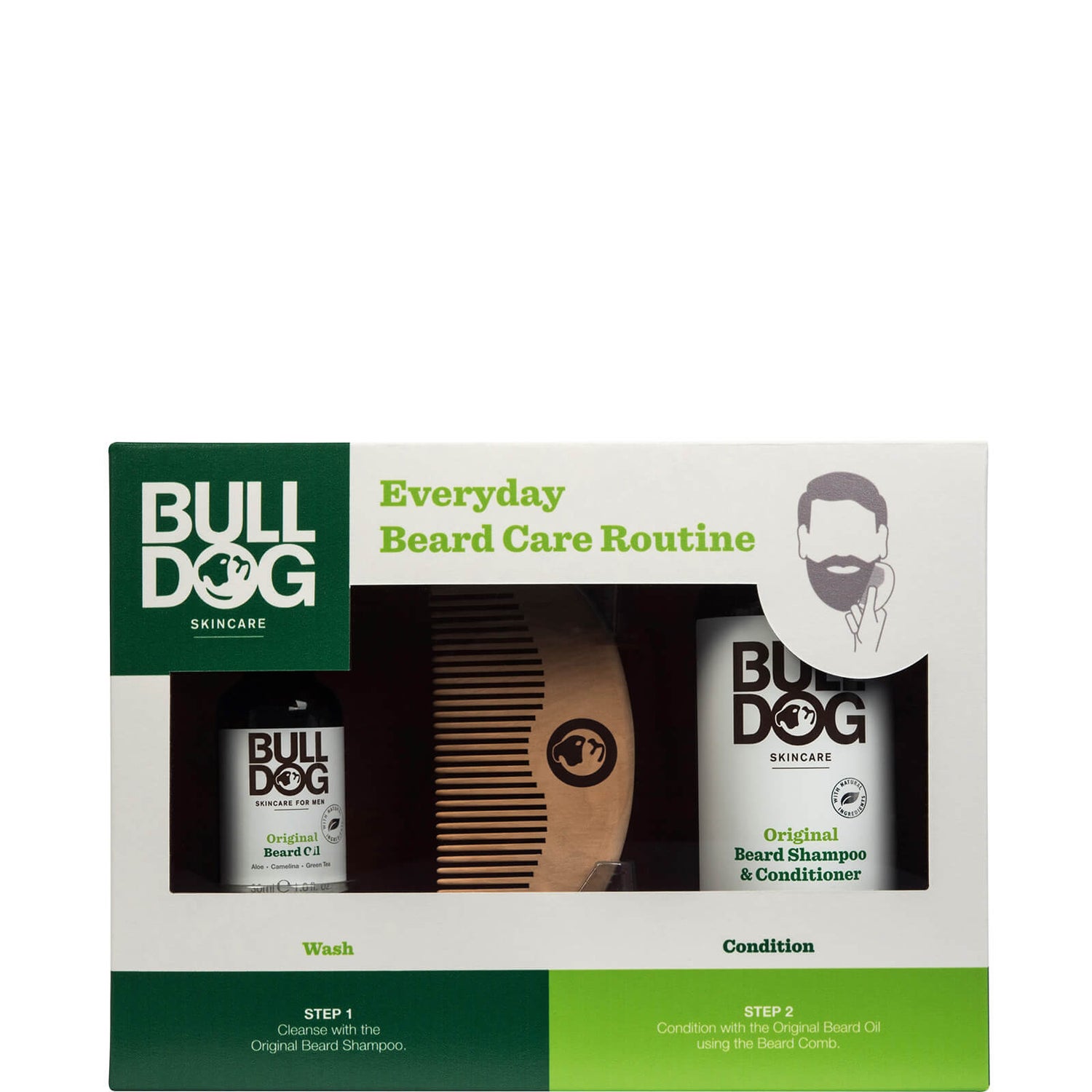Bulldog Everyday Beard Routine Set (Worth £18.00)