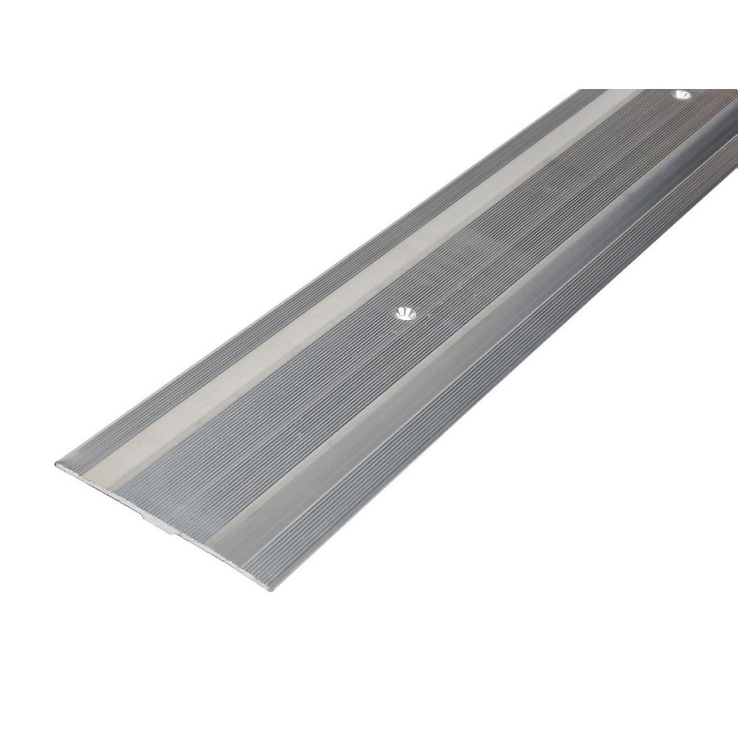 Extra Wide Cover Strip Carpet Edge - Silver 1800mm