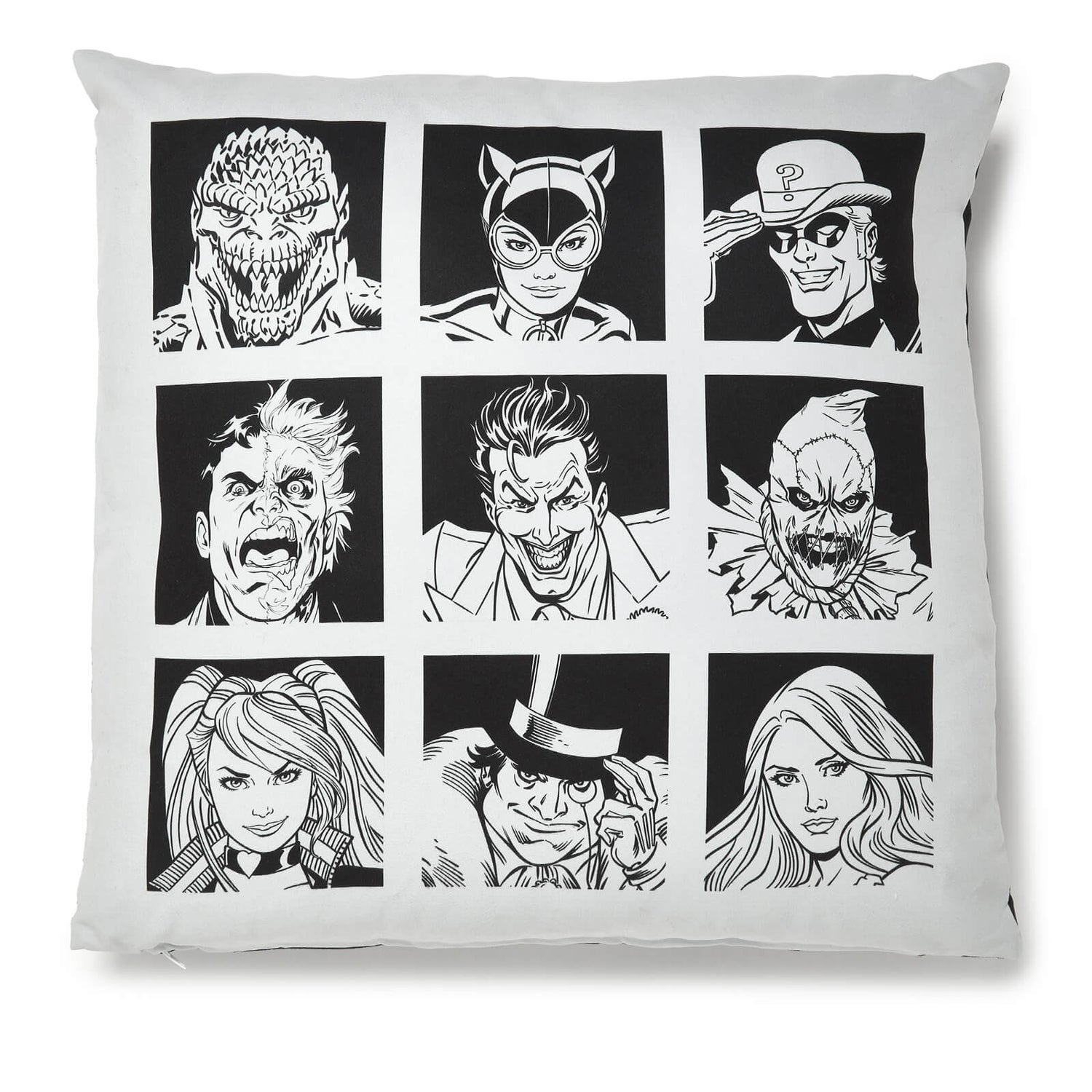 Batman Villains Icon Cushion Square Cushion - 50x50cm