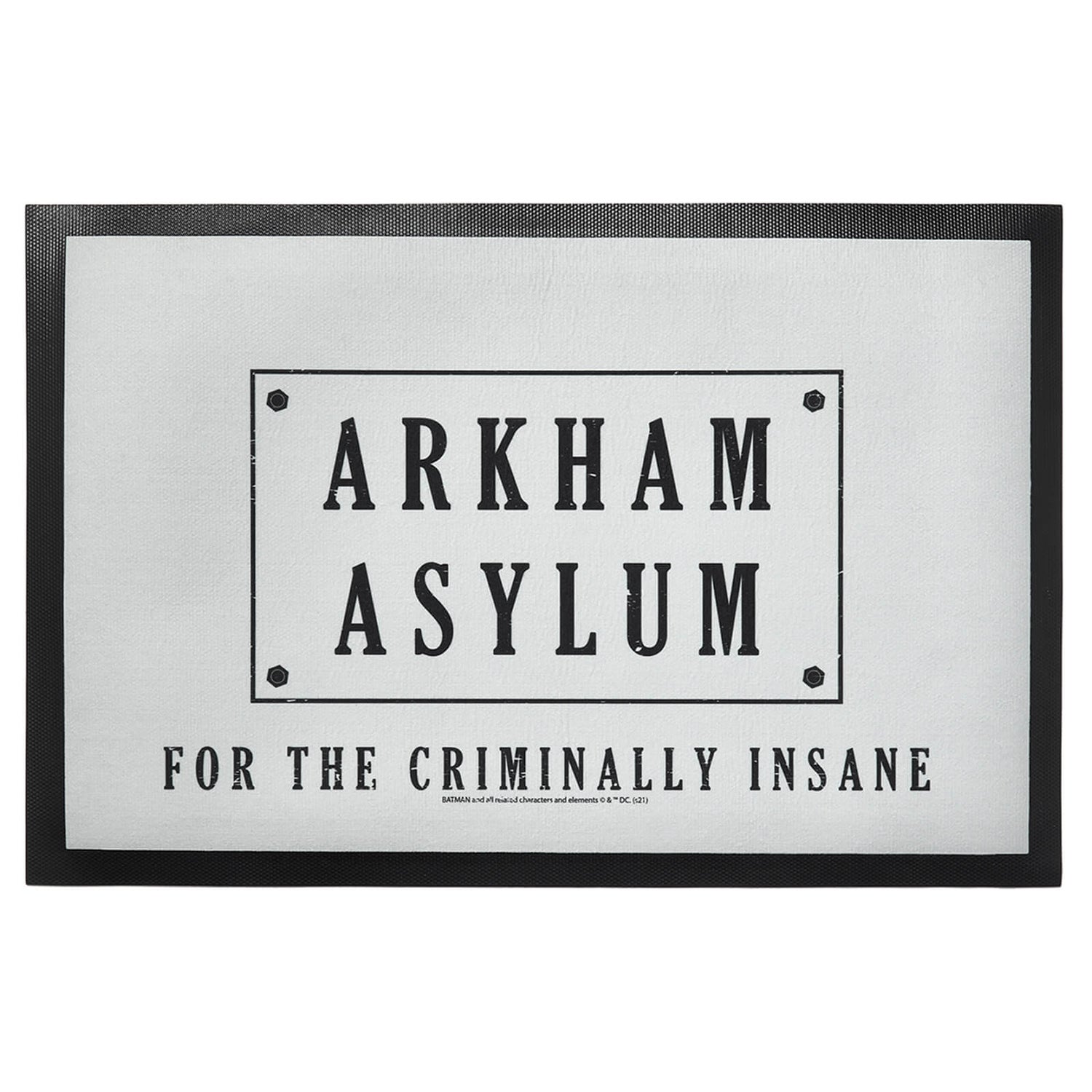 Batman Villains Arkham Asylum Tapis d'entrée
