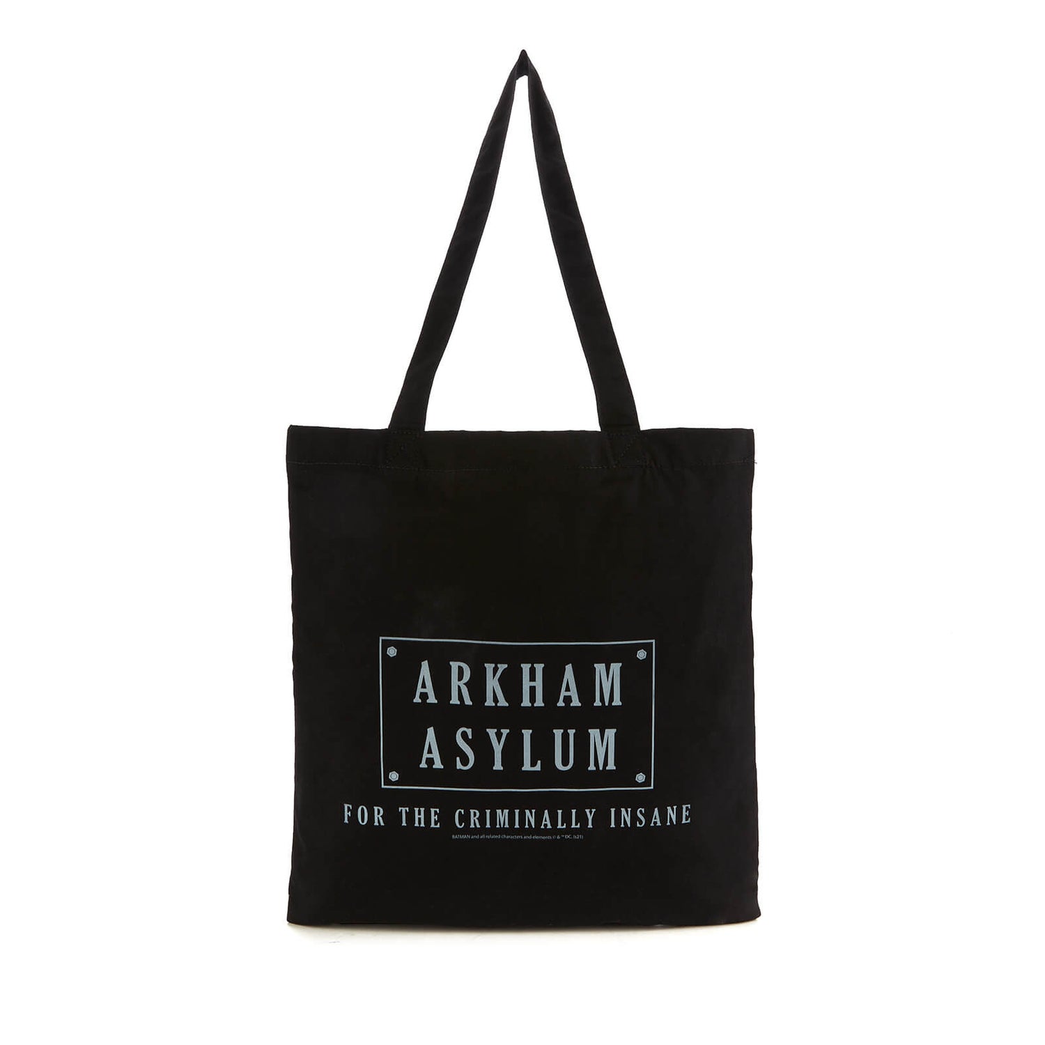 Batman Villains Arkham Asylum Tote Bag - Black