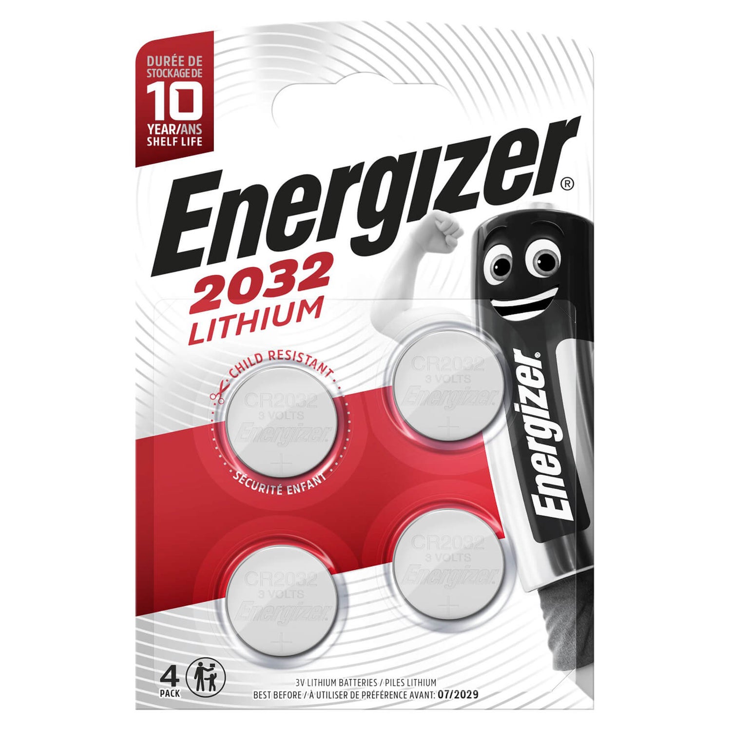 Energizer 2032 3V Lithium Coin Batteries (4-Pack) - Jed's Hardware & Garden  Center