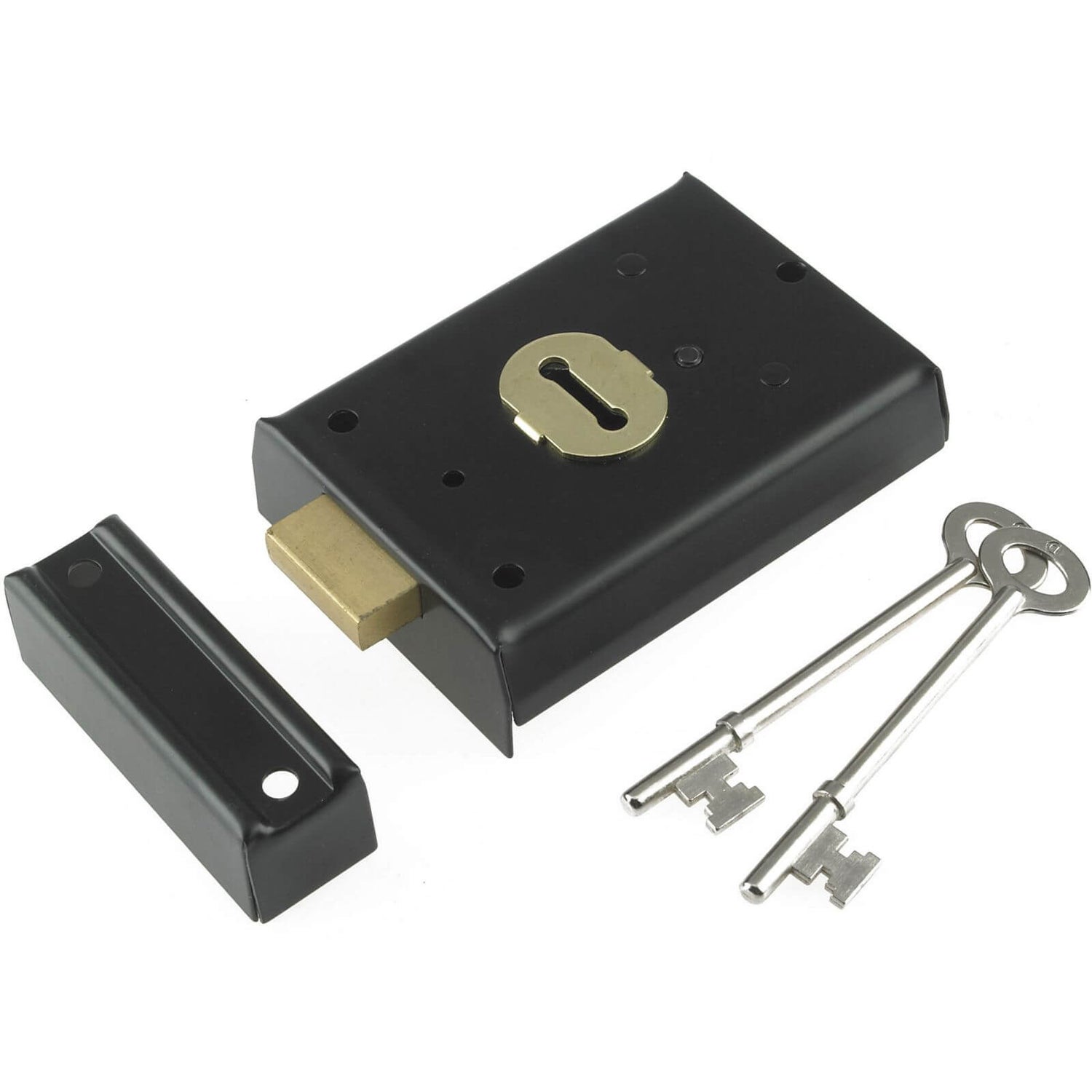 Yale P402 Rim Deadlock Black Homebase Yale P402 Rim Deadlock Black Homebase