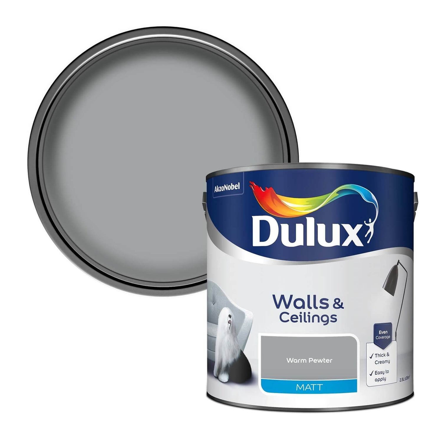 Dulux shop warm pewter