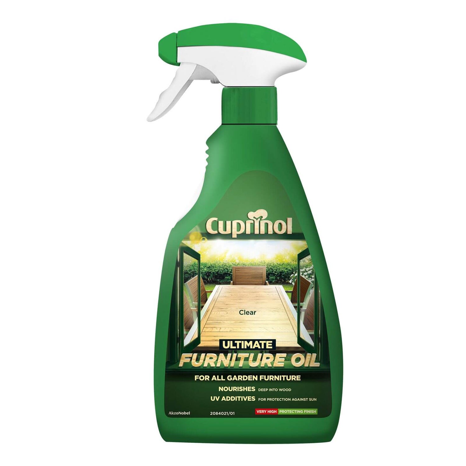 Cuprinol Hardwood Garden Furniture Clear Oil Trigger 500ml Homebase
