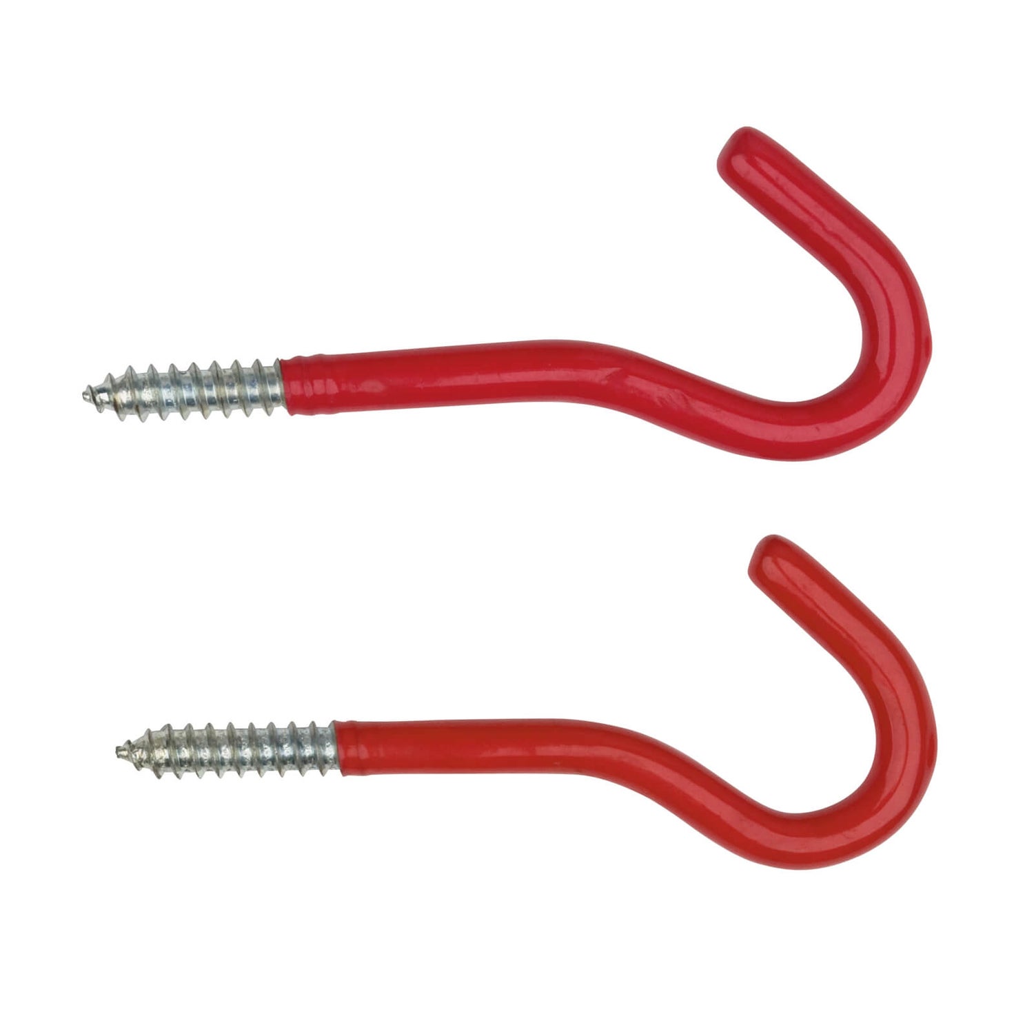 Round Utility Hook - Red - 2 Pack