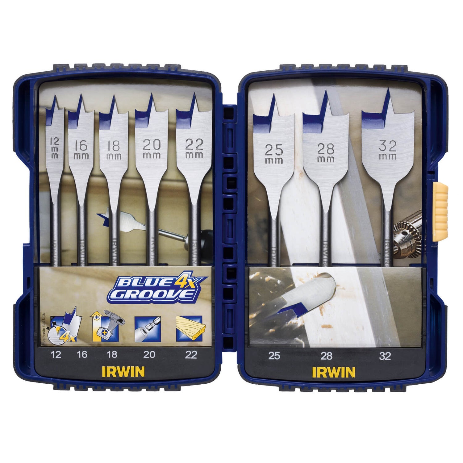 Irwin spade shop bit set