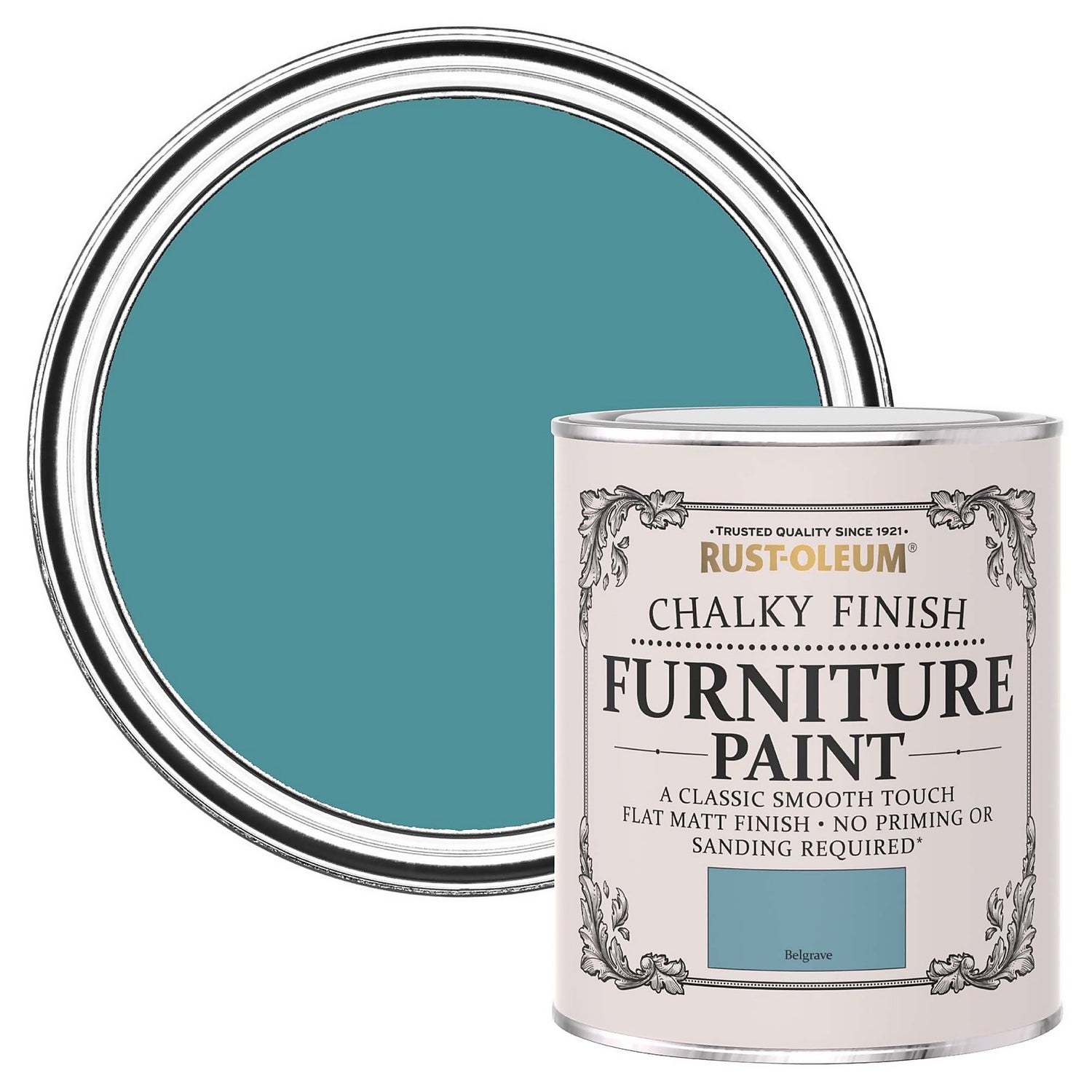 Rust Oleum Chalky Furniture Paint Belgrave 750ml Homebase