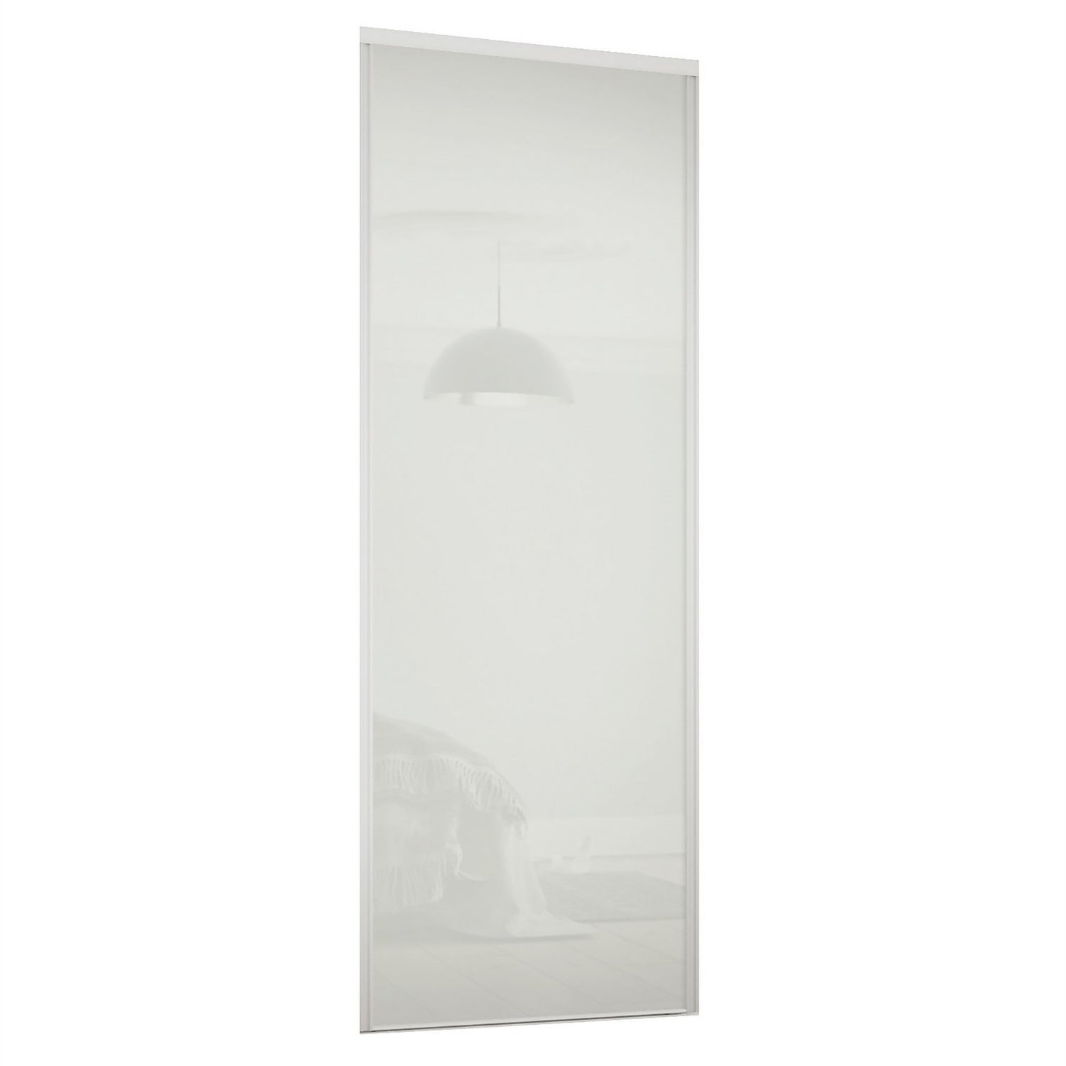 Arctic white sliding wardrobe shop doors