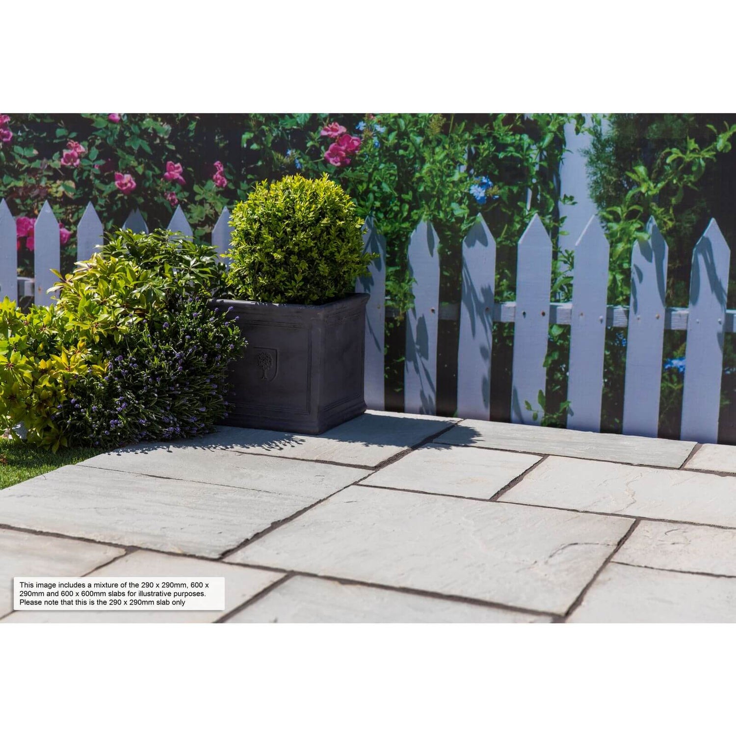 Homebase store paving slabs