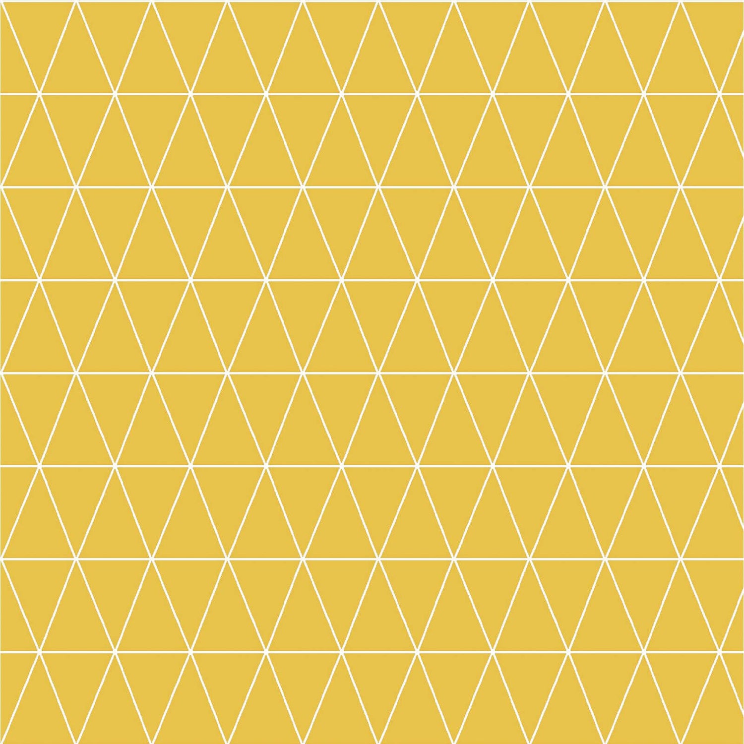 Superfresco Easy Paste the Wall Triangolin Wallpaper - Mustard | Homebase