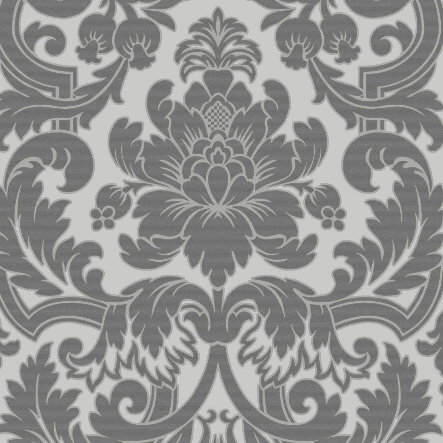 images Black And White Wallpaper Homebase boutique portland damask paste the wall black wallpaper