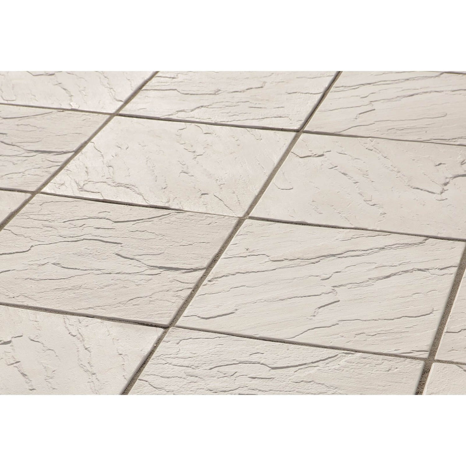 Stylish Stone Winchester Paving 450 x 450mm Grey Homebase