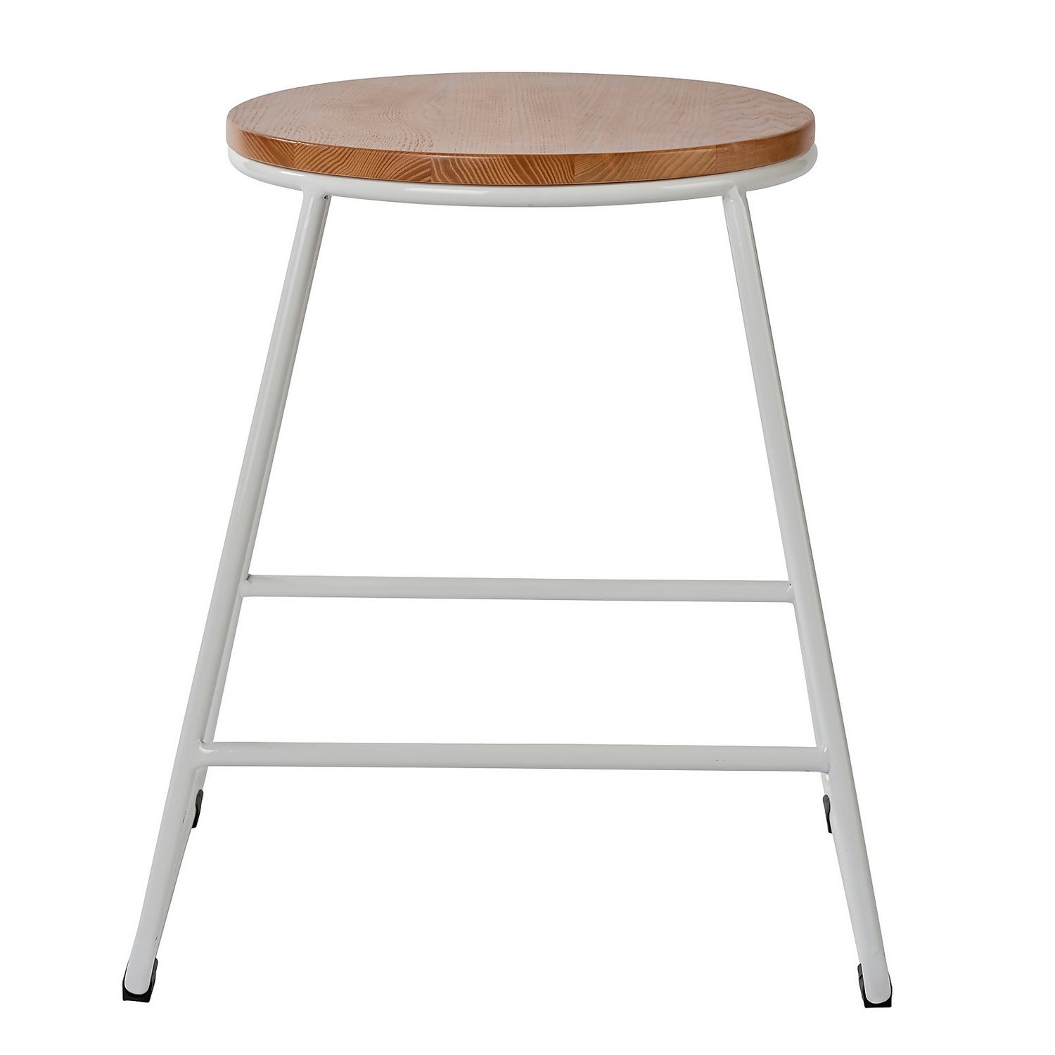 Small Bar Stool White