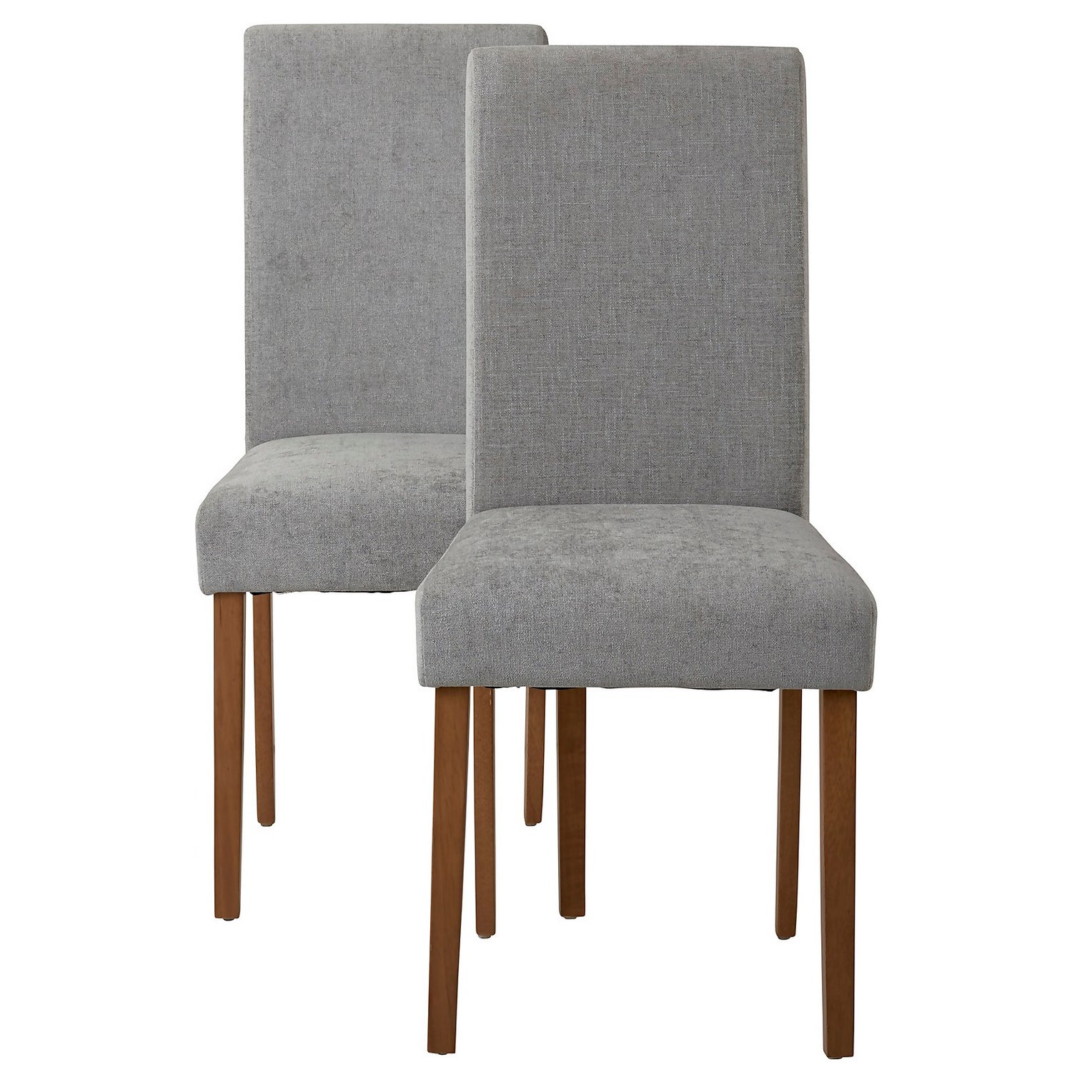 Chairs Diva Dining Chairs - Set of 2 - Grey | Homebase