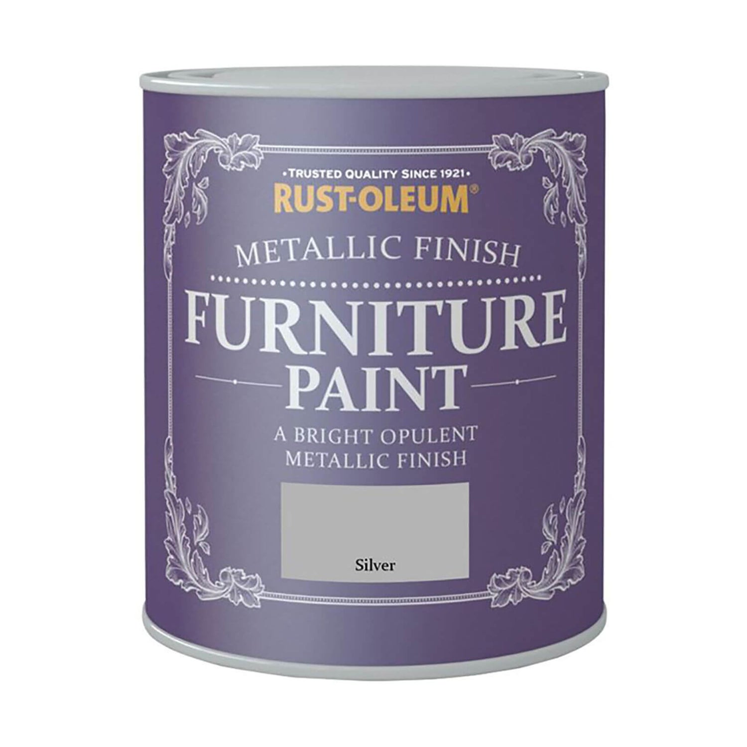 Metallic sales silver rustoleum