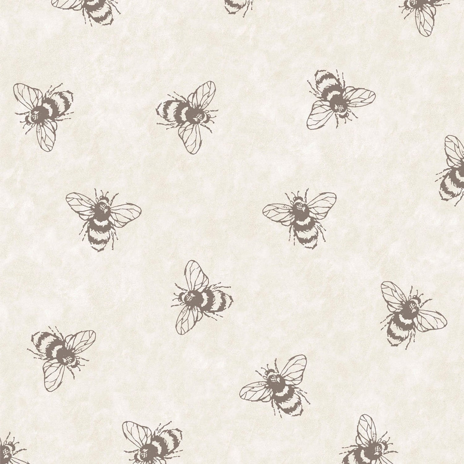 Bumble Bees Fabric Wallpaper and Home Decor  Spoonflower