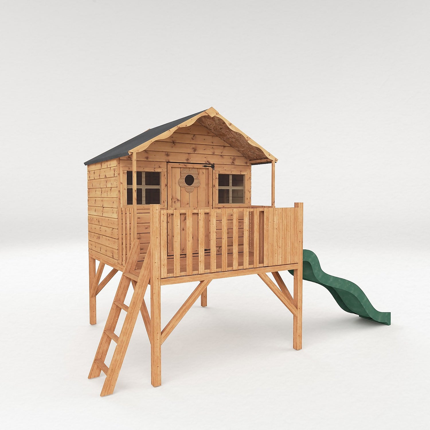Wooden playhouse homebase hot sale