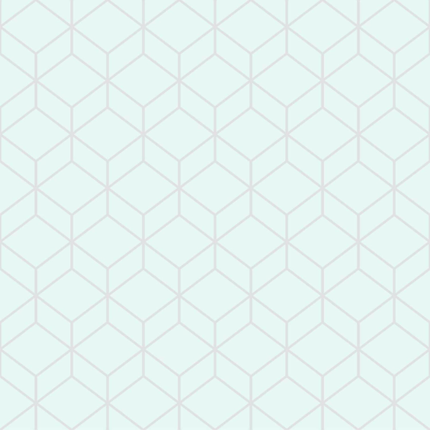 Superfresco Easy Myrtle Geo Duck Egg Wallpaper Homebase