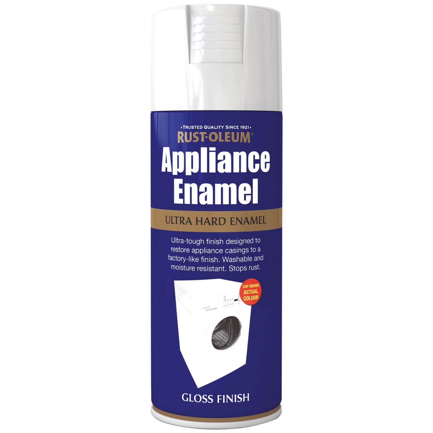 Rust Oleum Appliance Spray Paint White 400ml Homebase
