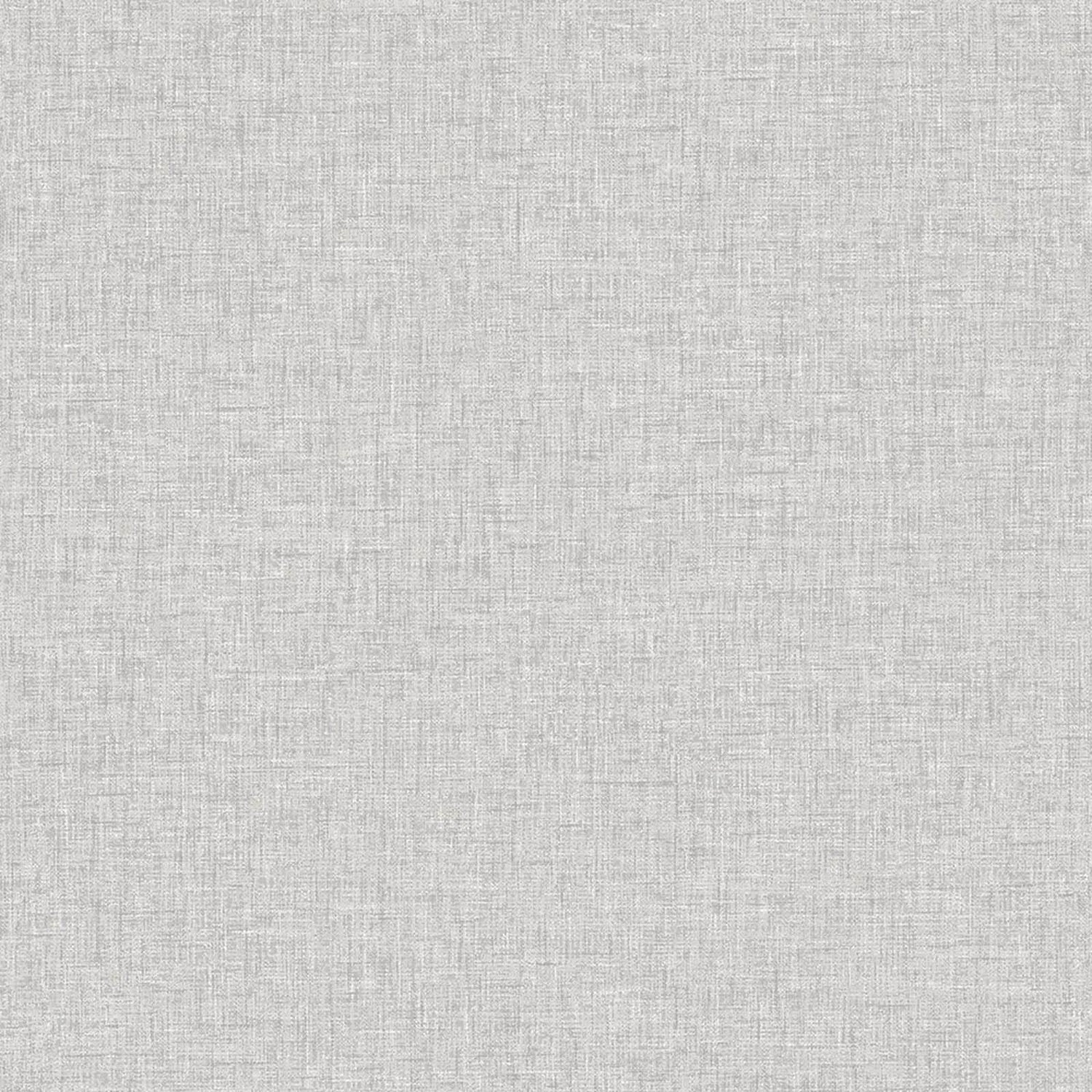 Arthouse Linen Texture Plain Textured Light Grey Wallpaper Homebase