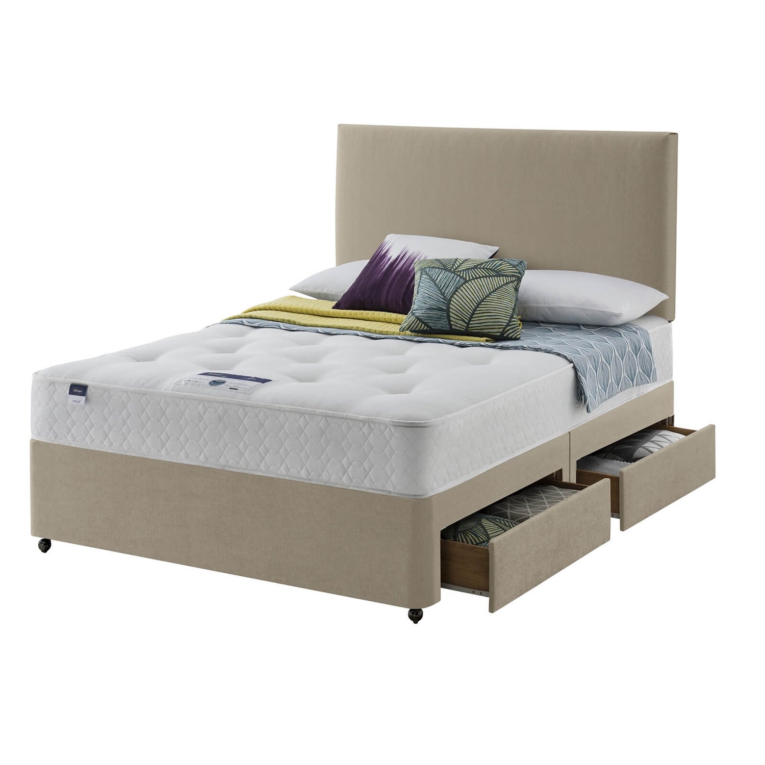 Silentnight sandstone 2025 divan base