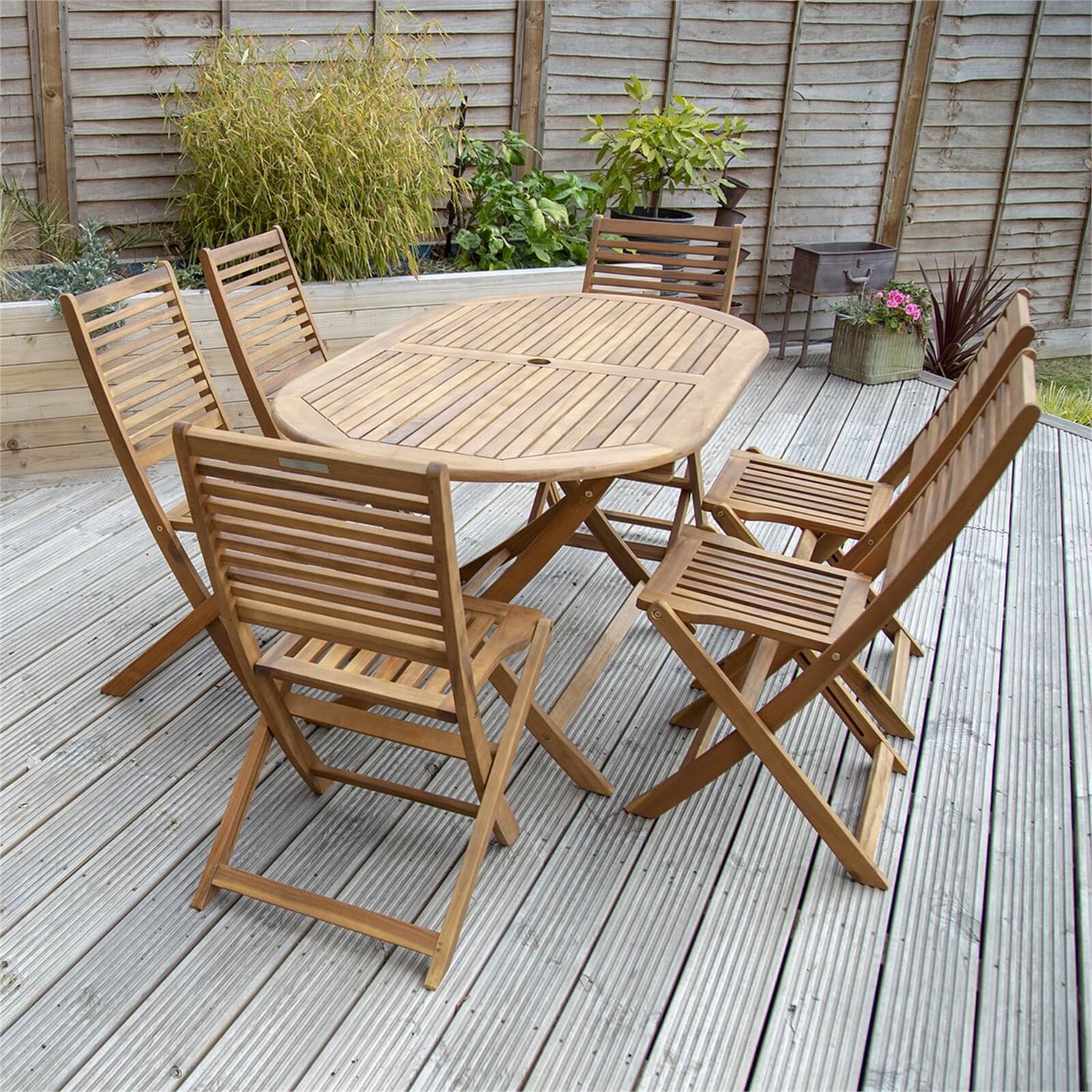 Charles bentley 6 seater garden furniture store