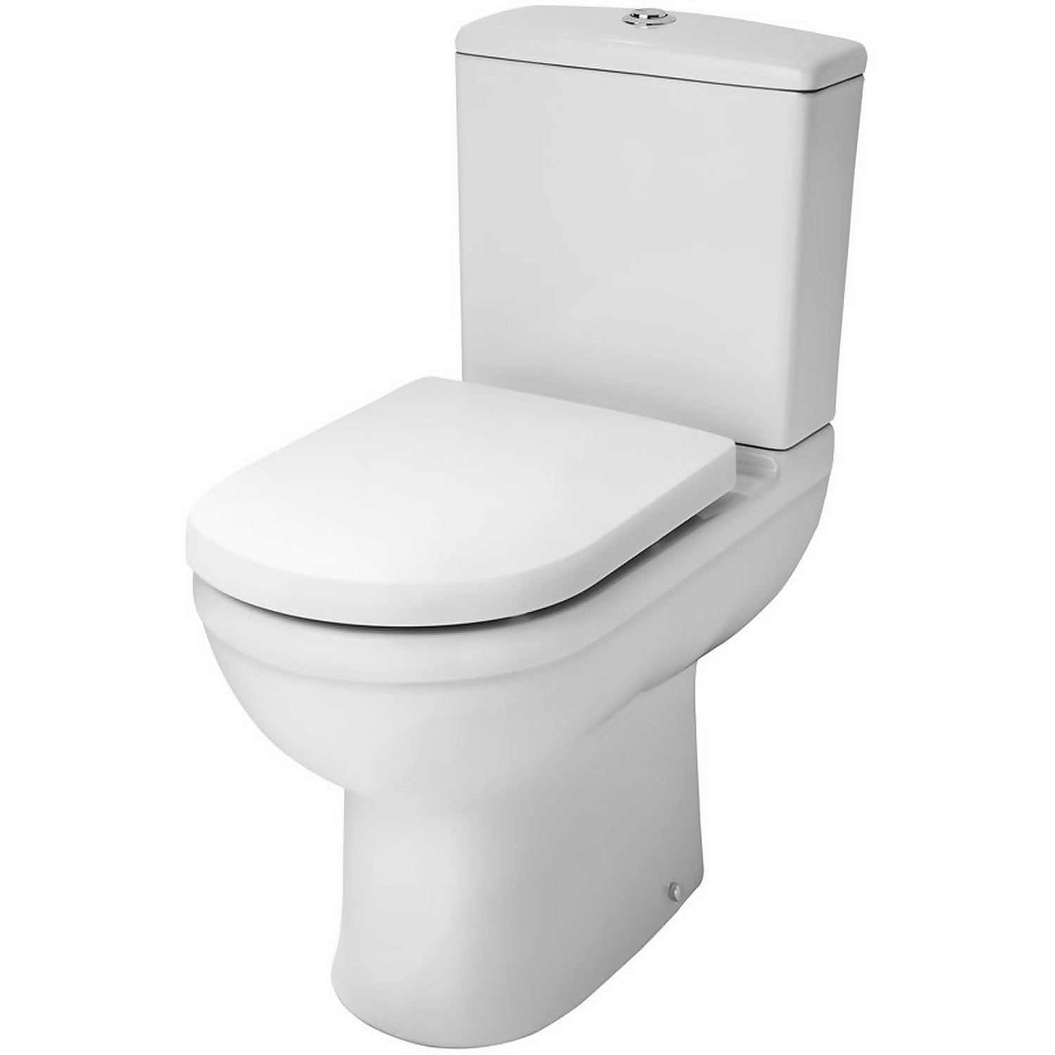Balterley Vito Comfort Height Pan Cistern and Soft Close Toilet