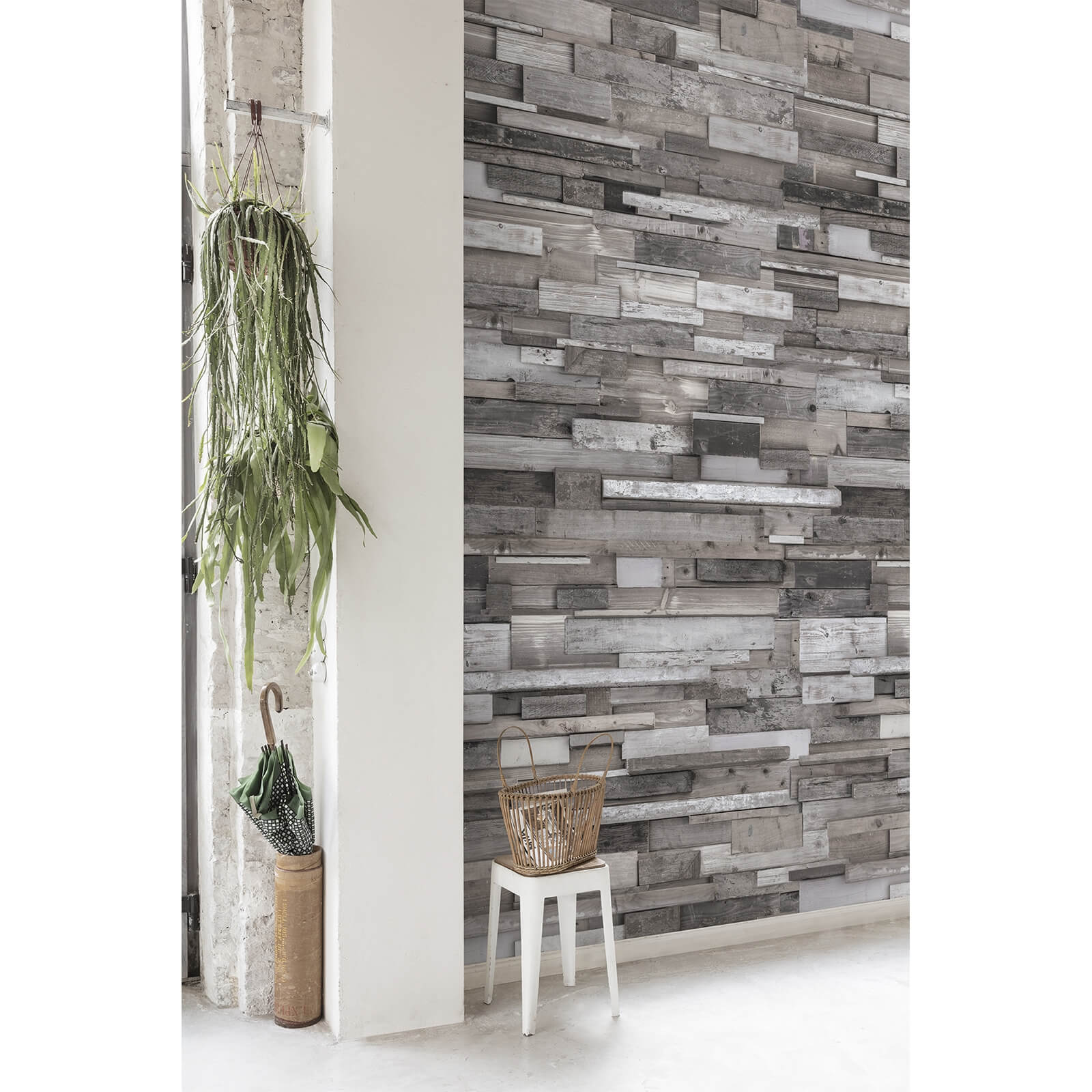 Grandeco Wood Effect Grey Digital Wallpaper Mural Homebase Buy wood effect wall panels and get the best deals at the lowest prices on ebay! grandeco wood effect grey digital wallpaper mural