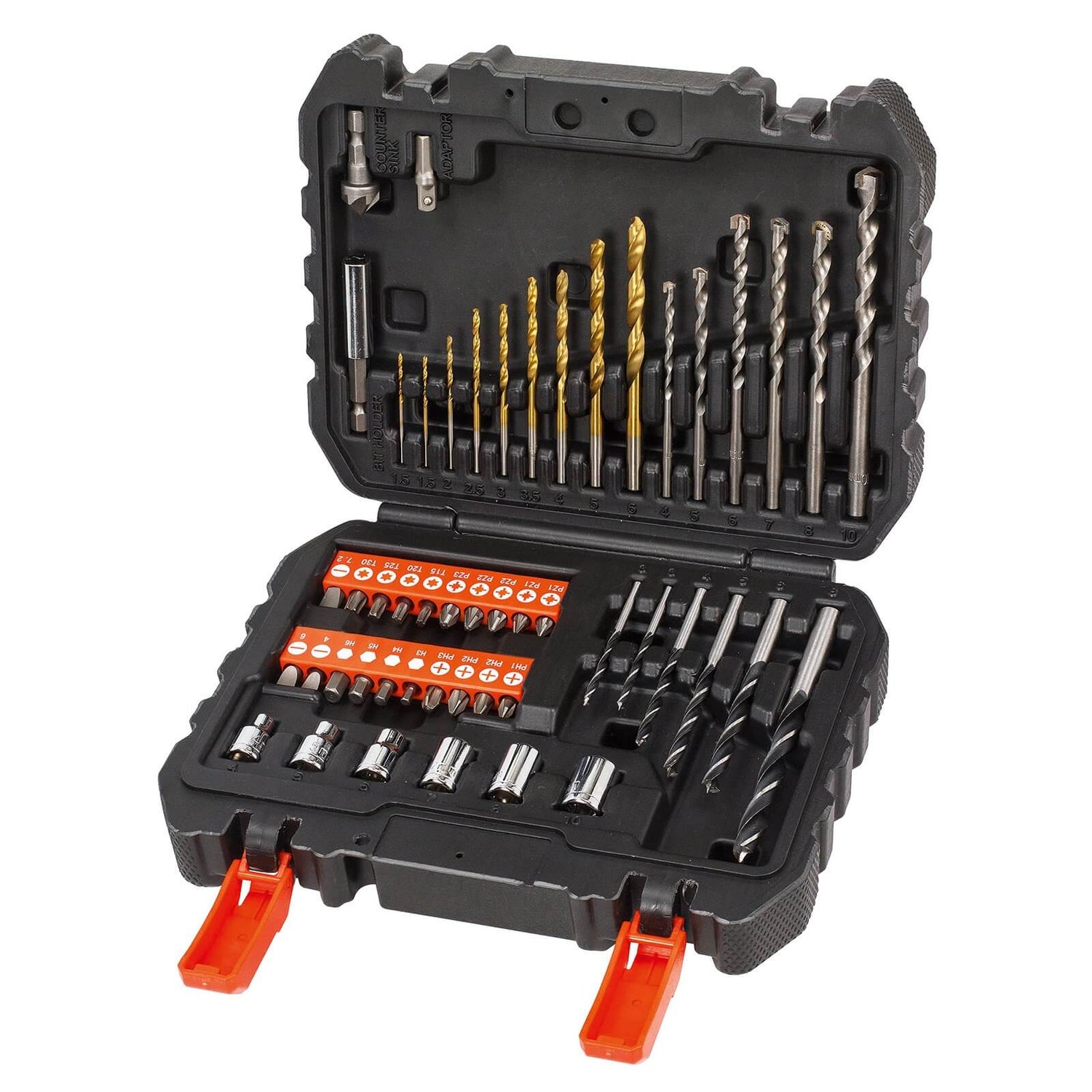 BLACK+DECKER Power Tool Triple Pack (BCK28S1-GB) - Combi Drill, Sander &  Jigsaw
