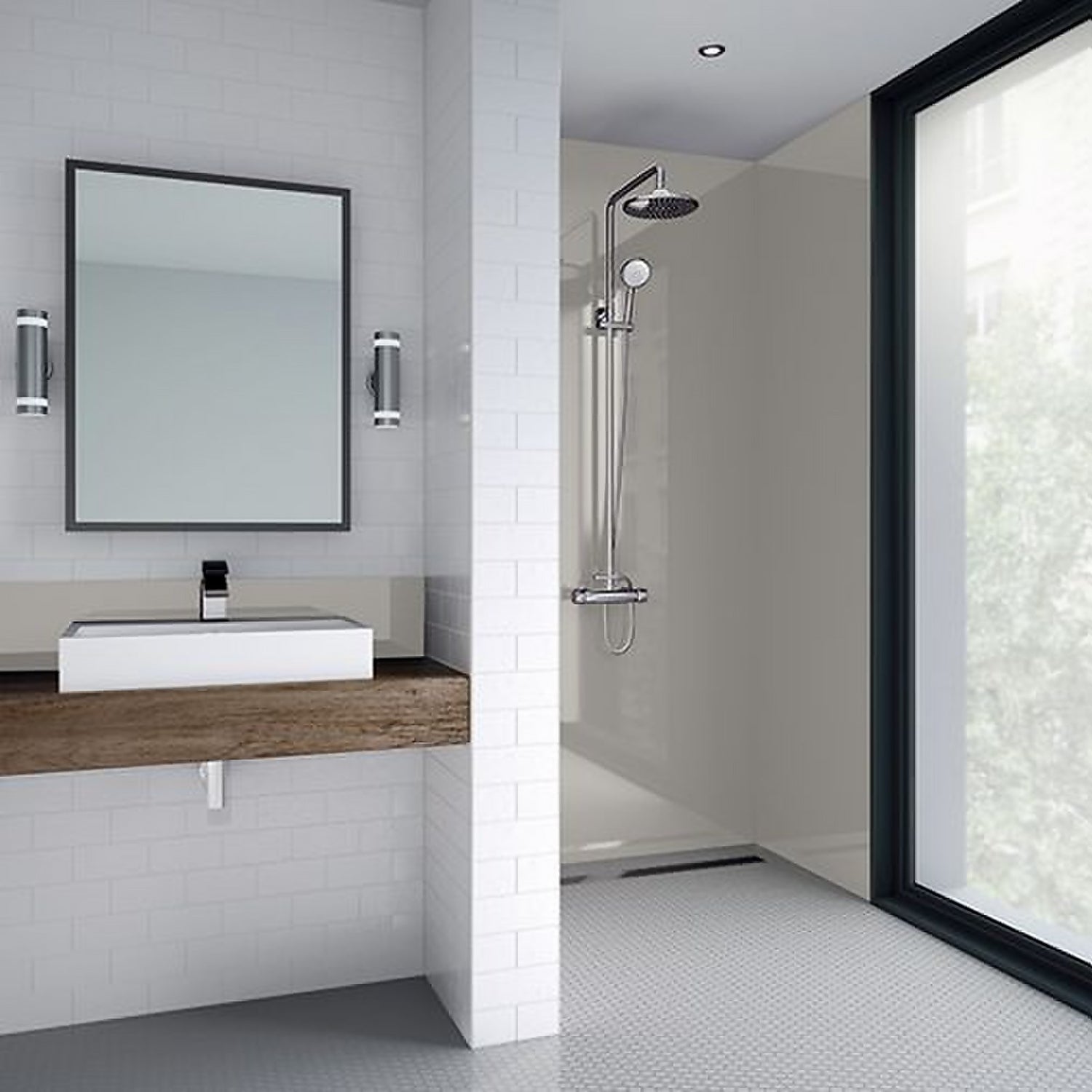 WETWALL MAGNOLIA GLOSS 2 SIDE KIT