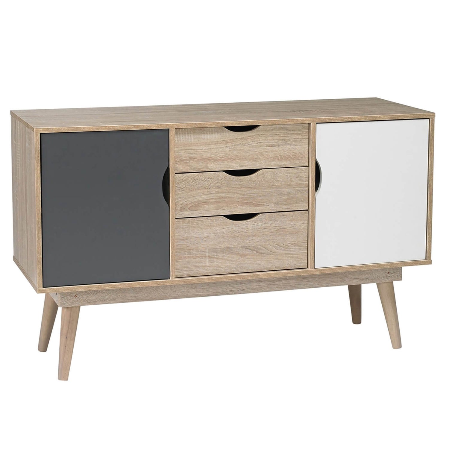 Scandi Sideboard Grey Homebase