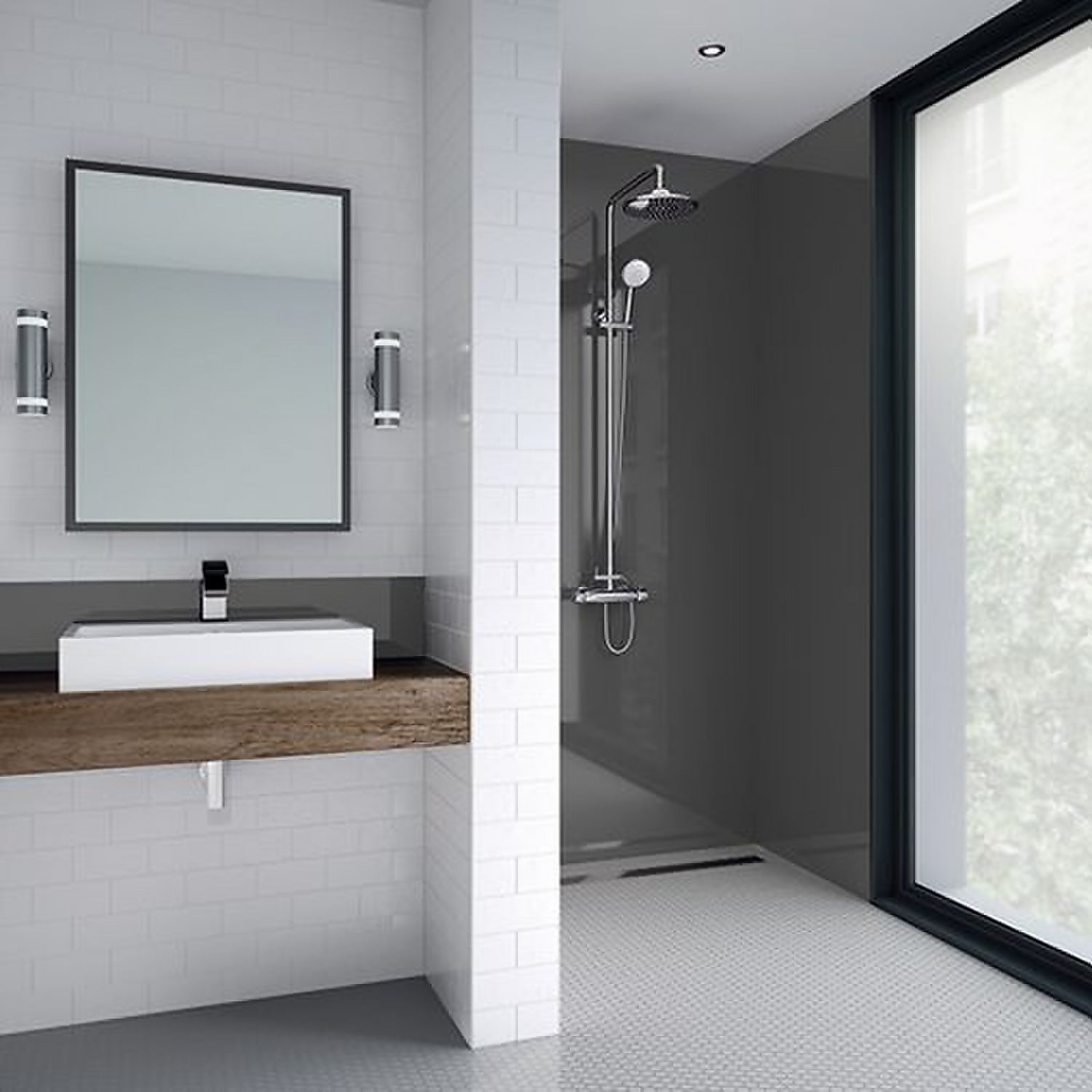 WETWALL SLATE GLOSS 600MM