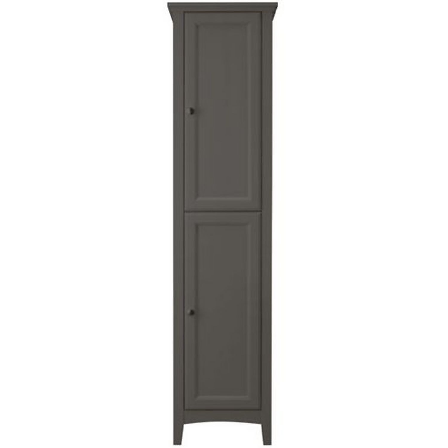 Savoy 400mm Tall Floorstanding Storage Cabinet - Charcoal Grey