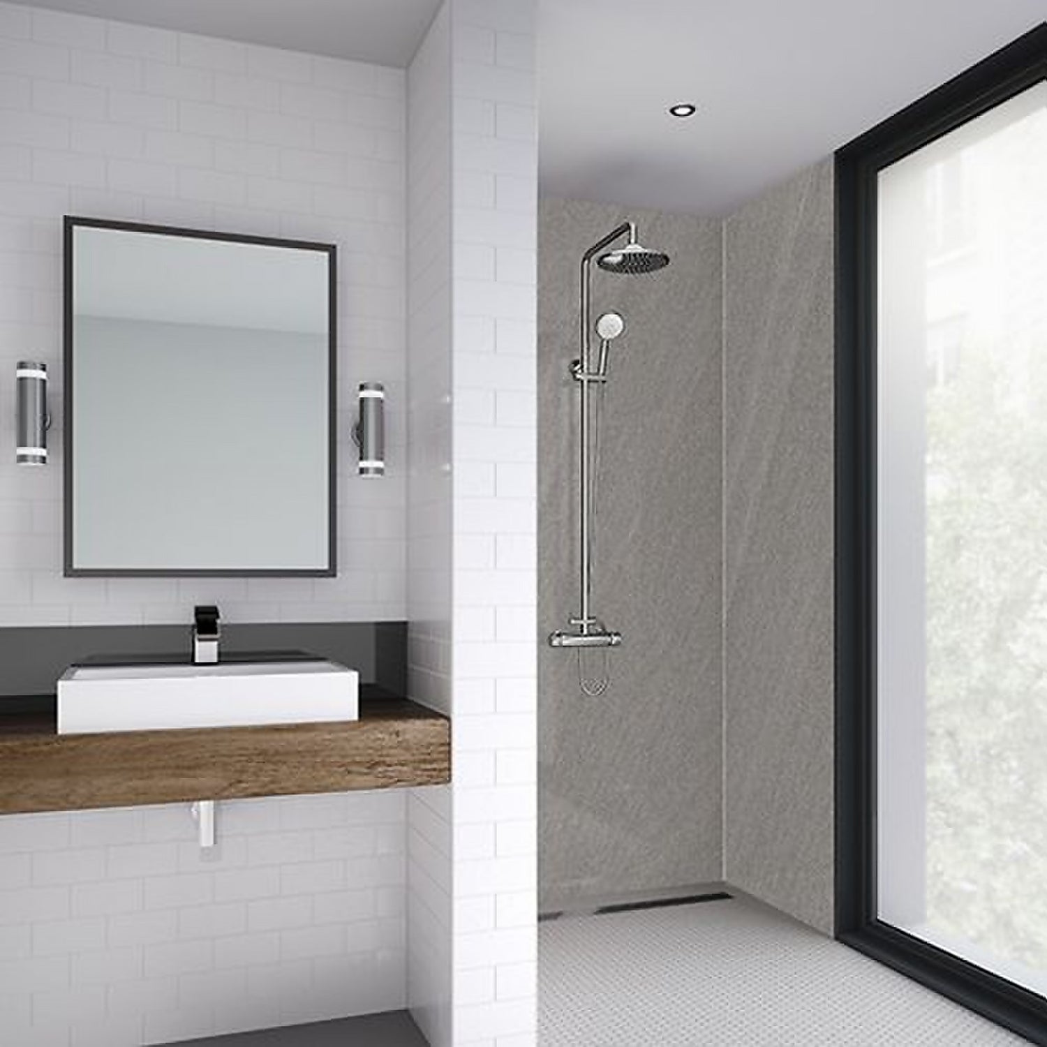 WETWALL ROSSANO SAND 1200 SQ EDGE