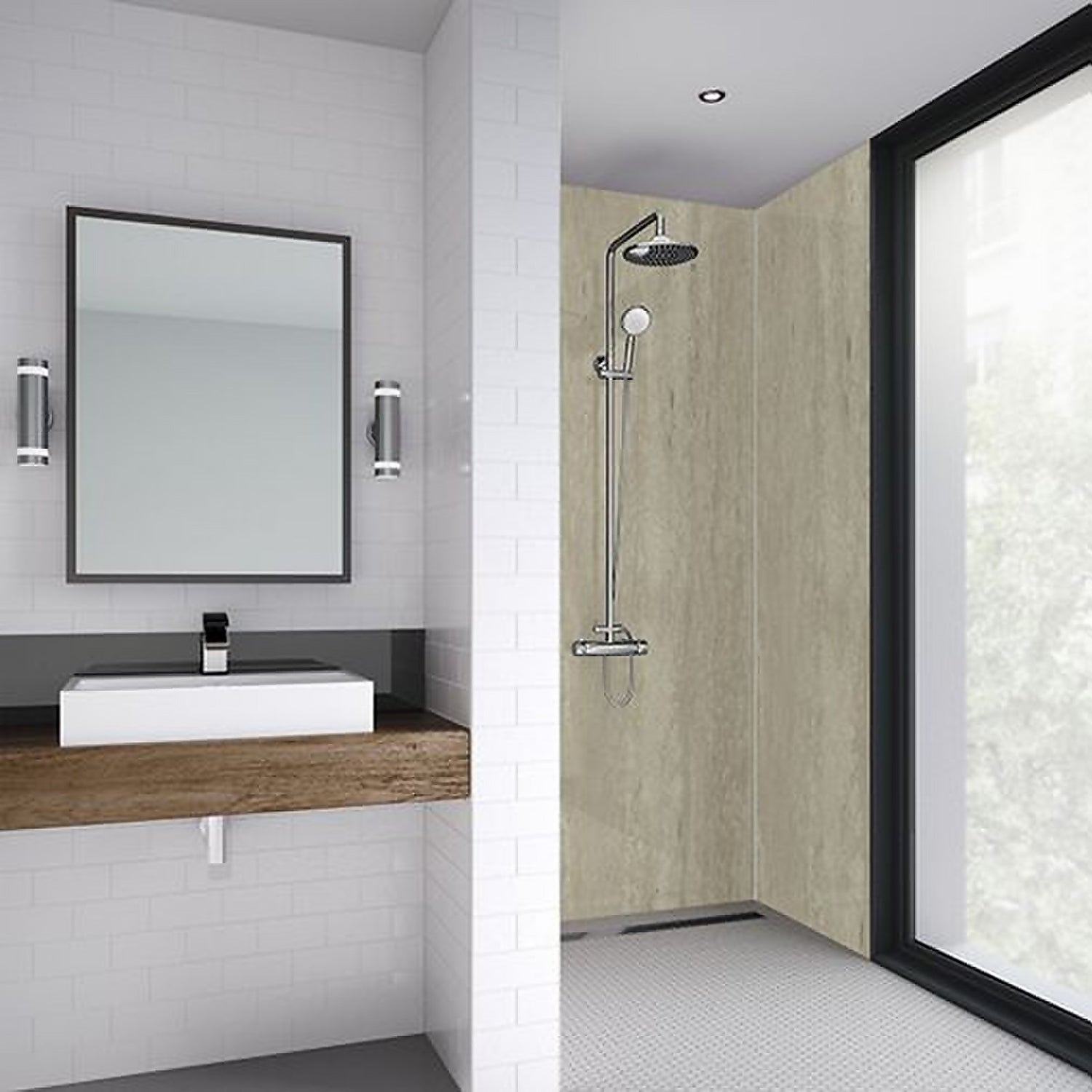 Wetwall Italian Stone 3 Sided Kit - Laminate