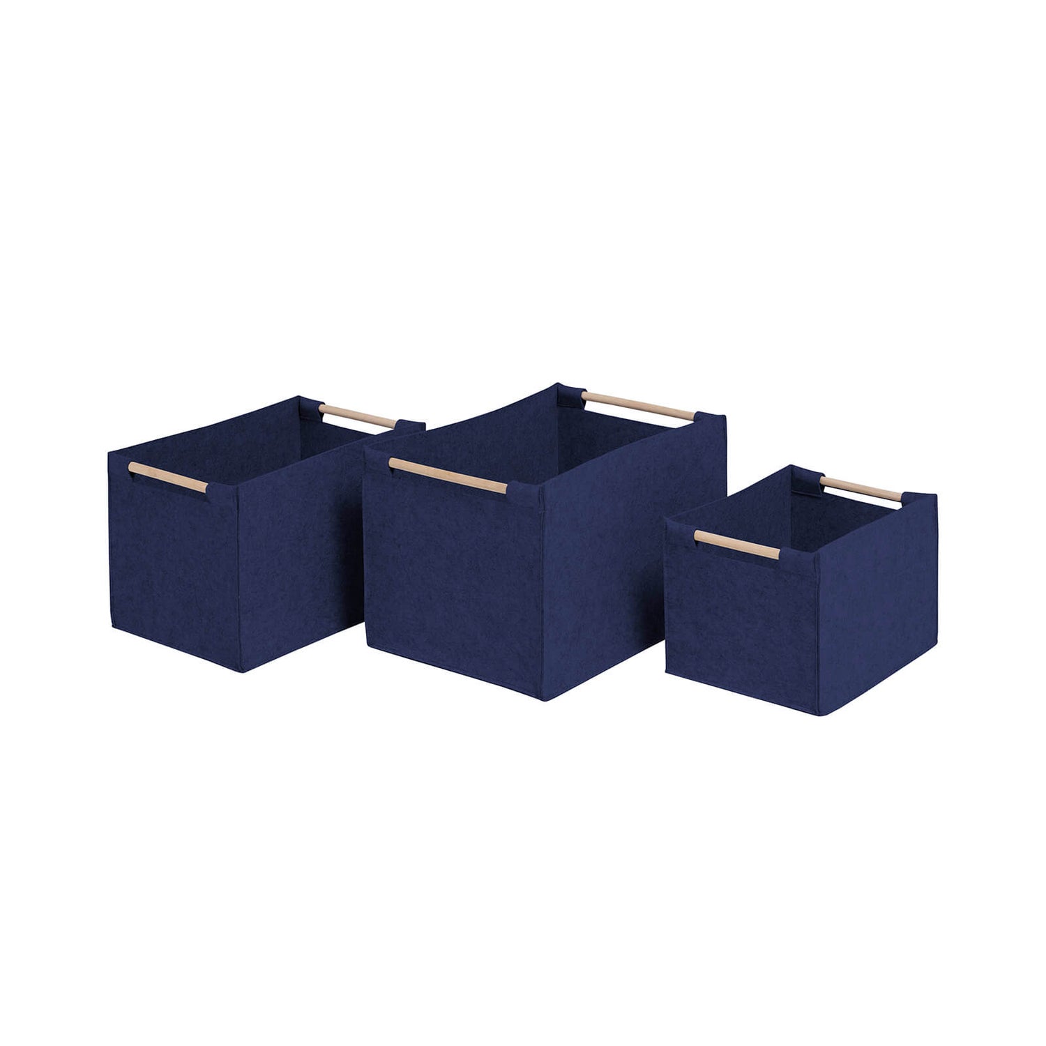 Navy storage baskets clearance