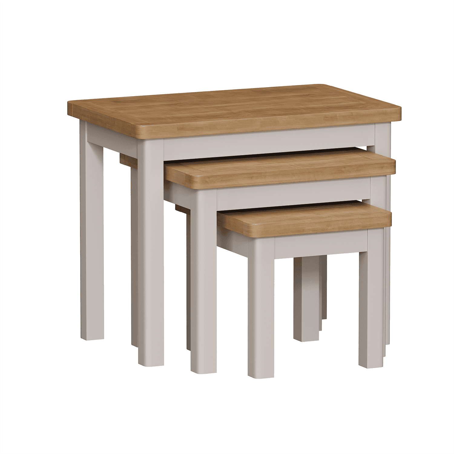 Grey nest of tables hot sale homebase