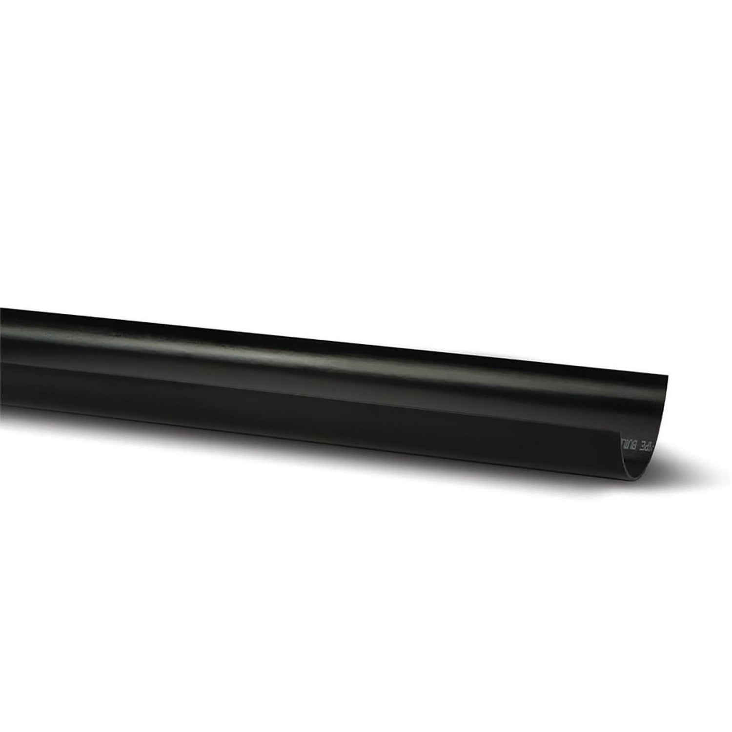 Porch etc to Suit 75mm Mini guttering Conservatory RM350b Black 2 x 1 metre Lengths of Polypipe Mini 53mm Round DOWNPIPE for shed Not Suitable for Hunter or Floplast Mini Systems 