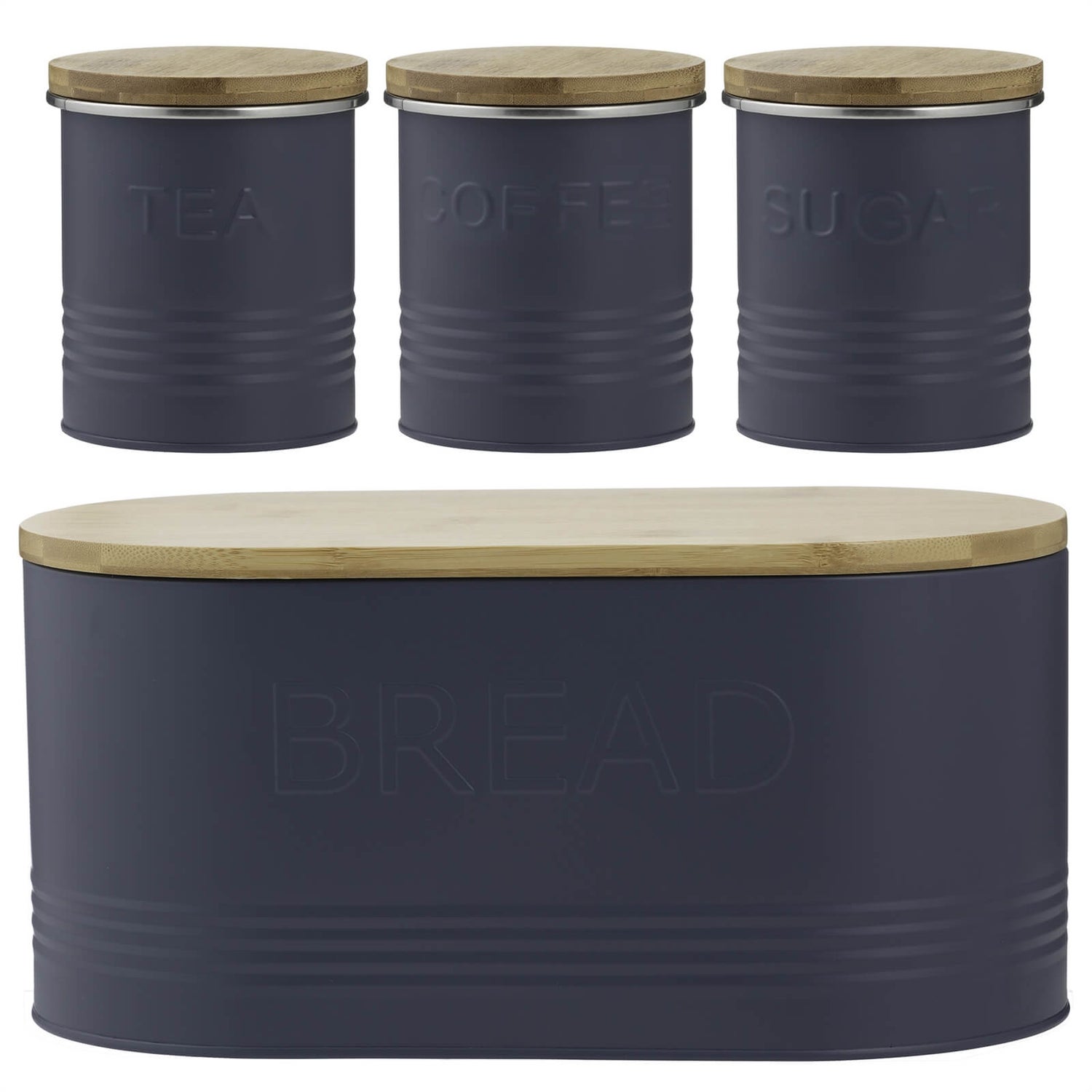 Typhoon Essentials 4 Piece Jar Set Blue