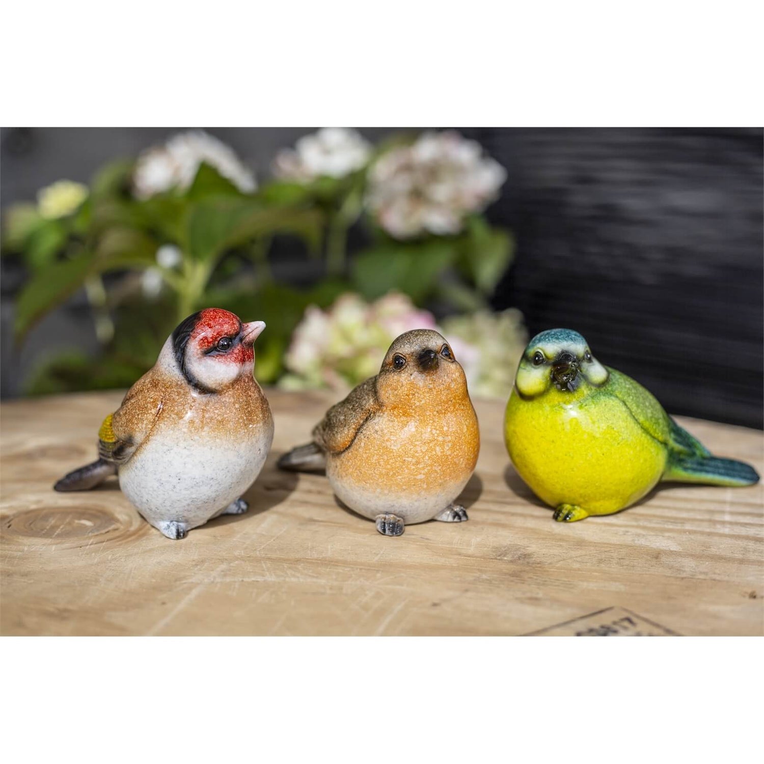 Resin Blue Tit Chaffinch Robin Birds Homebase