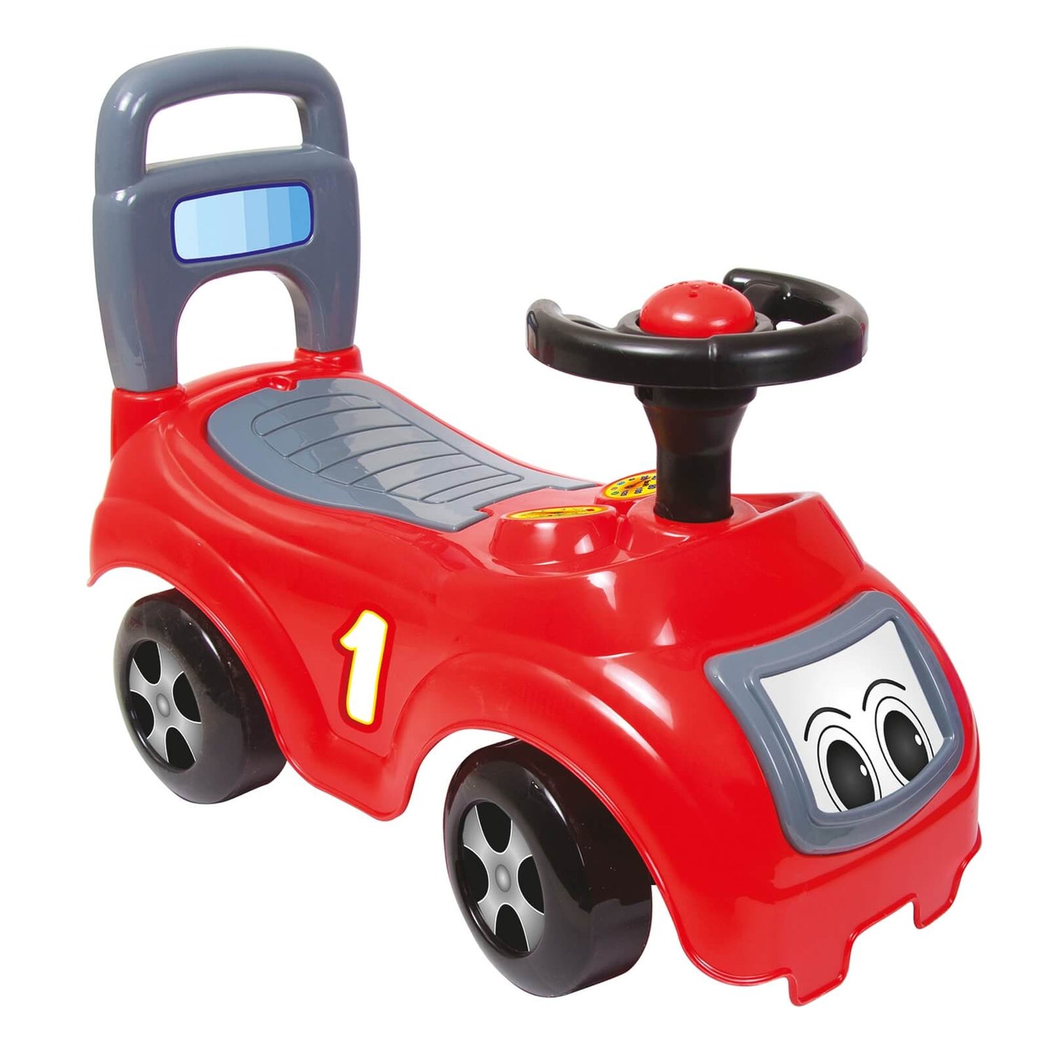 Push along car top