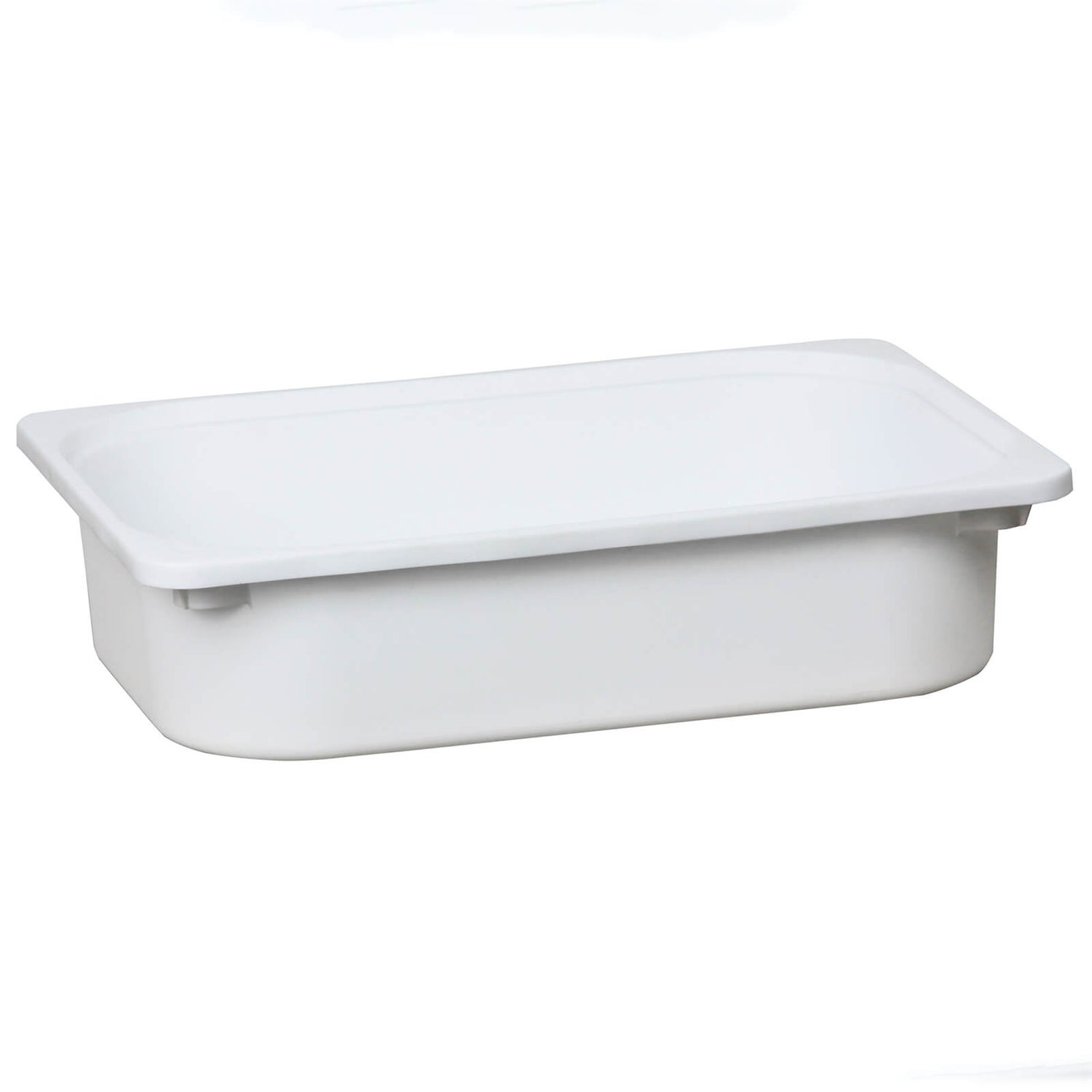 Shallow online plastic tub