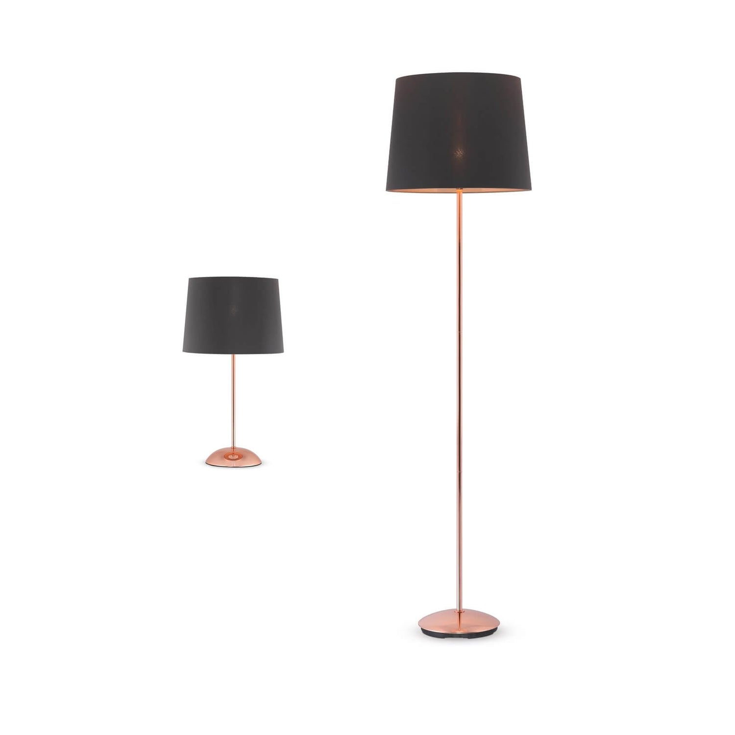 Melrose Floor And Table Lamp Set Homebase, Tripod Floor And Table Lamp Set
